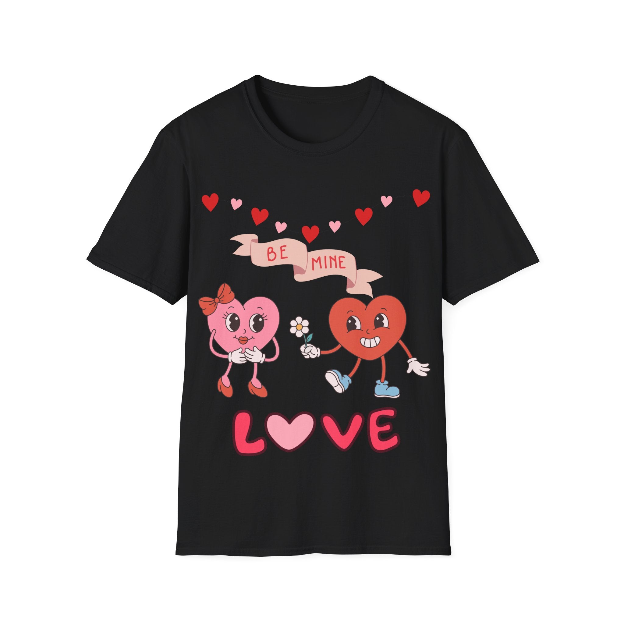 Valentine Hearts 'Be Mine' Love T-Shirt