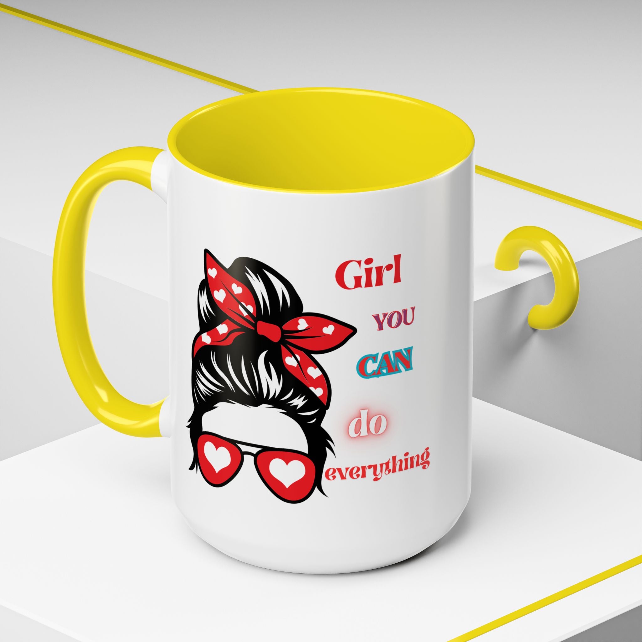 Empowering Vintage Coffee Mug, Inspirational Mug for Women, Gift for Her, Motivational Drinkware, 11oz and 15oz