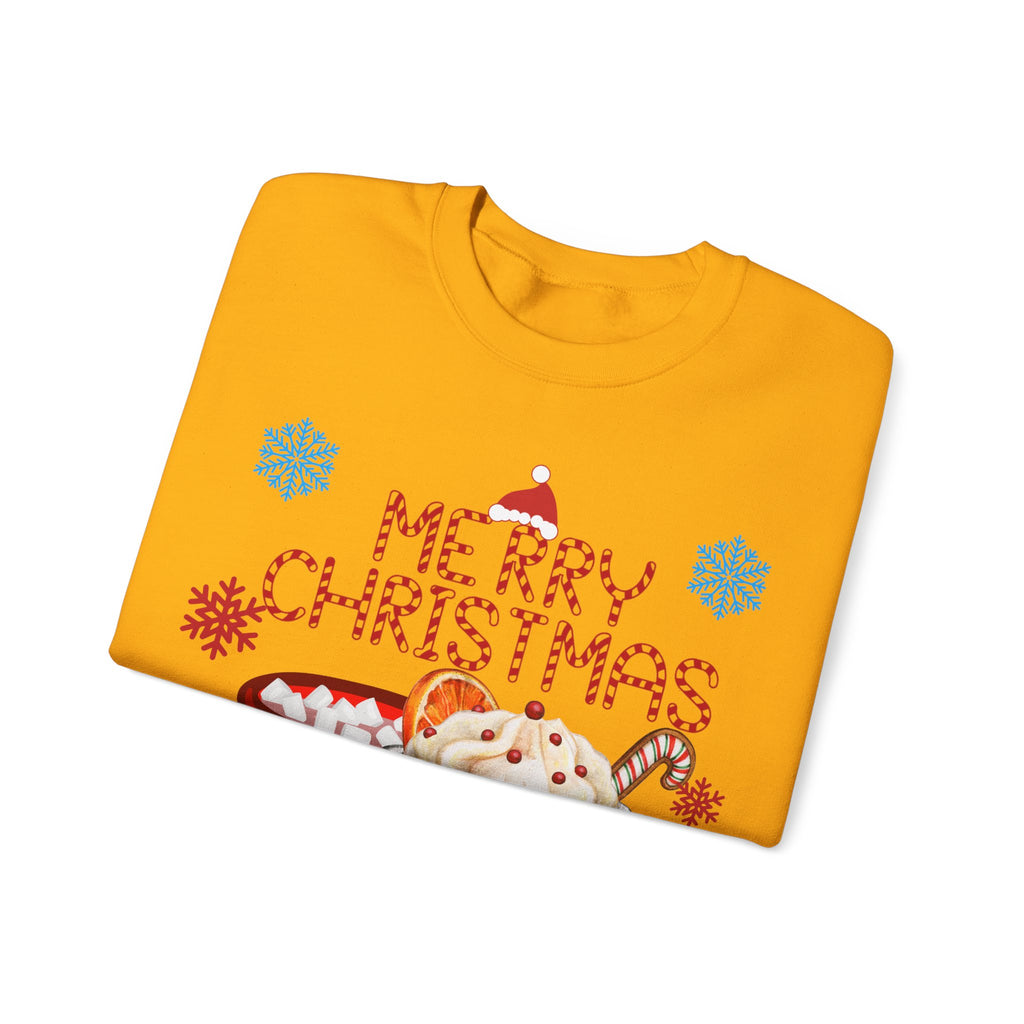 Merry Christmas Hot Cocoa Crewneck Sweatshirt