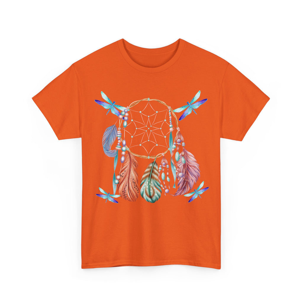 Dreamcatcher Feather T-Shirt — Boho Tribal Feather Graphic Tee