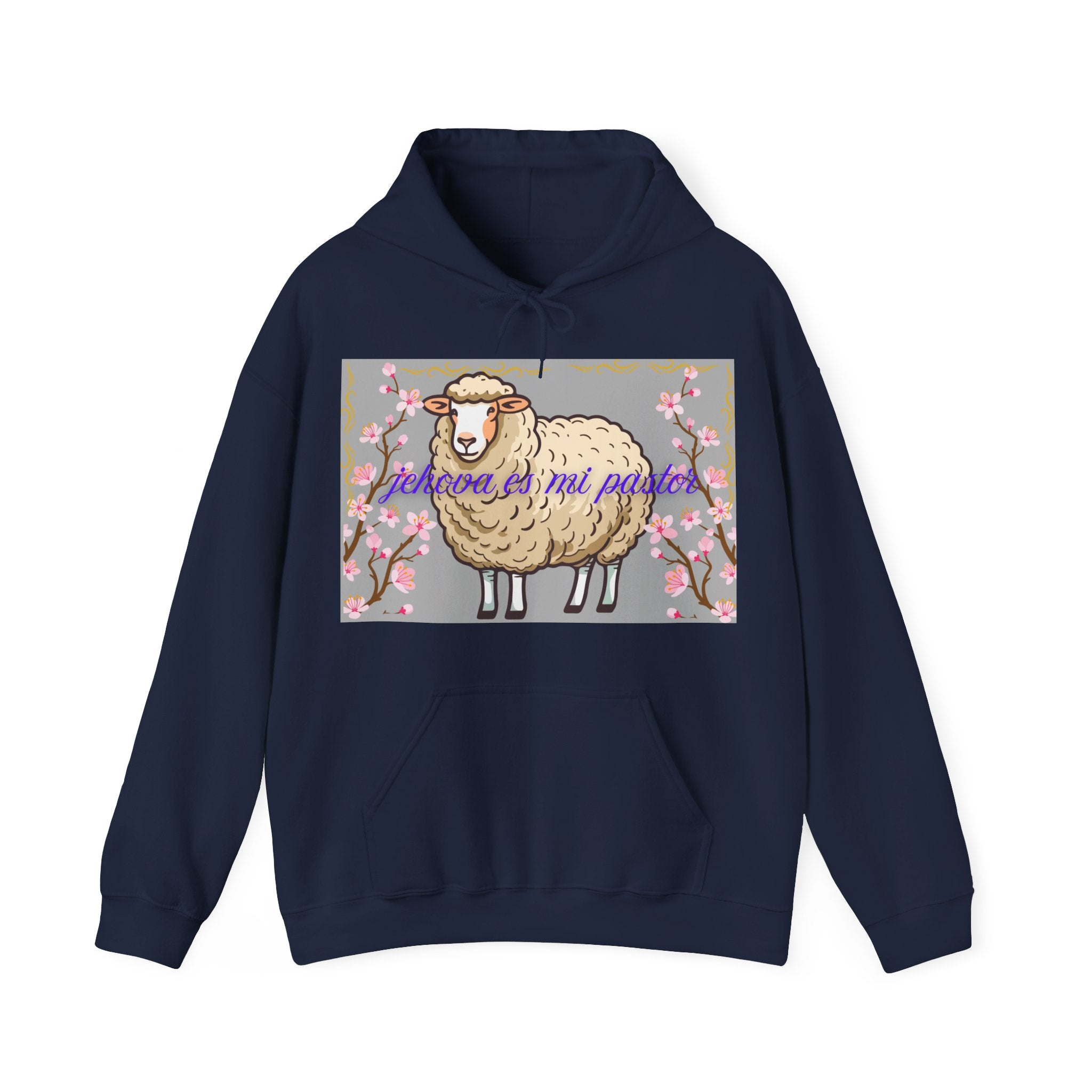 Whimsical Sheep Hoodie - Cozy Unisex Sweatshirt, Cute Gift for Animal Lovers, Spring Fashion, Perfect for Easter, Casual Wear