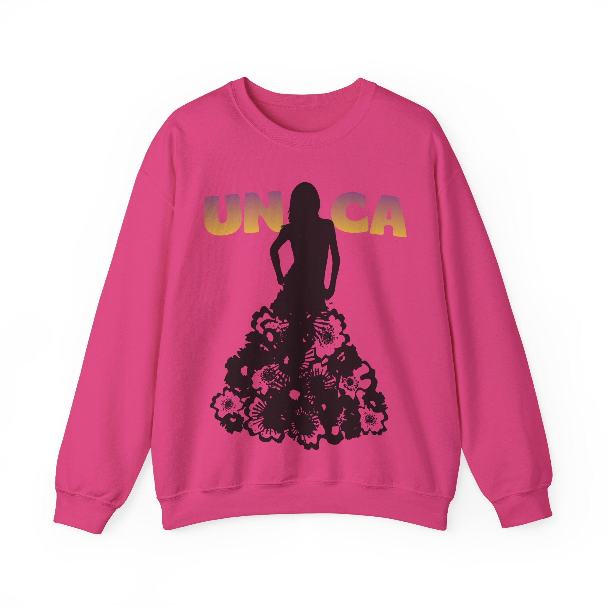 Unica Floral Silhouette Sweatshirt