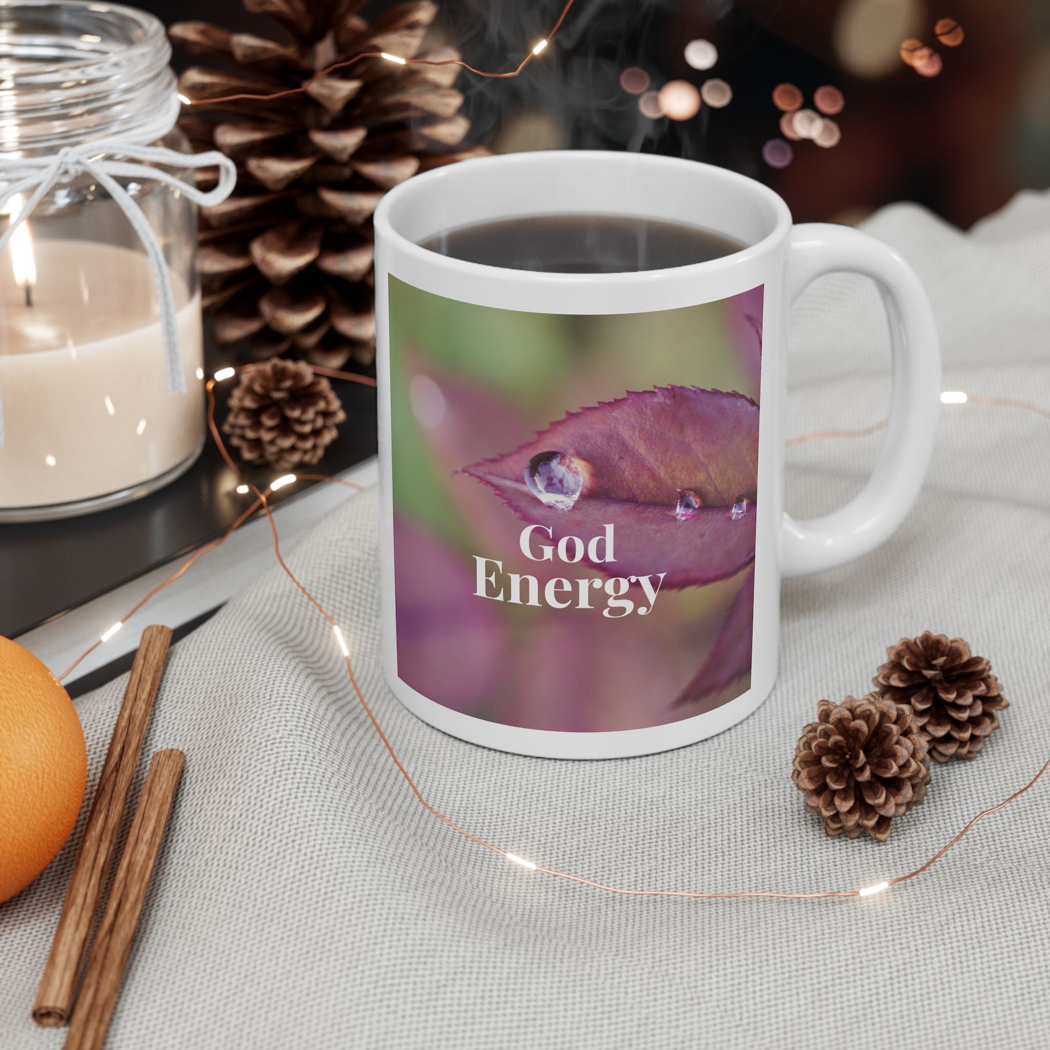 Elegant Floral Ceramic Mug - Perfect Gift for Tea Lovers, Coffee Enthusiasts, Housewarming, Mother's Day, Artist Inspirations