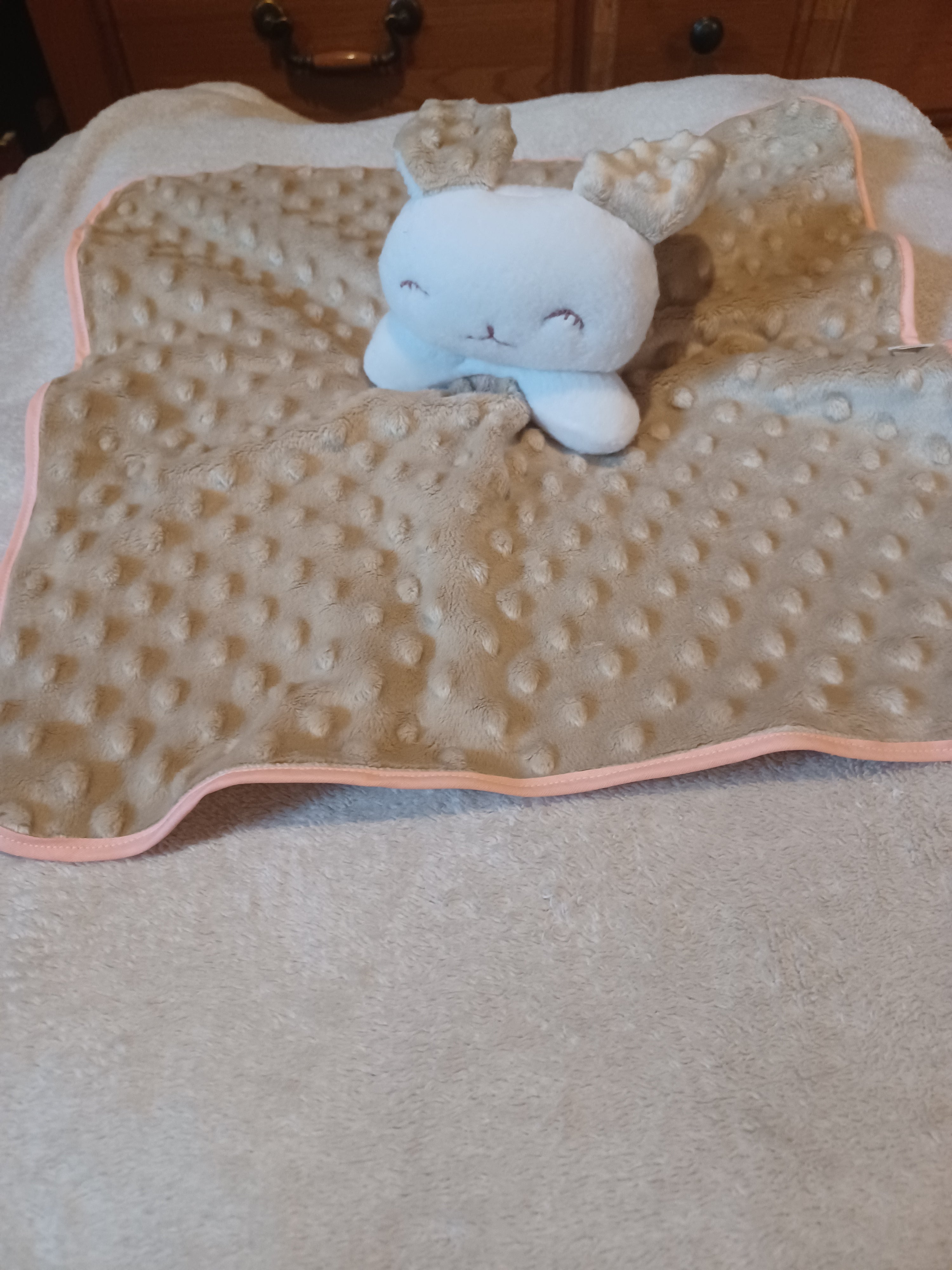 Manta de Seguridad de Conejito Para Bebés