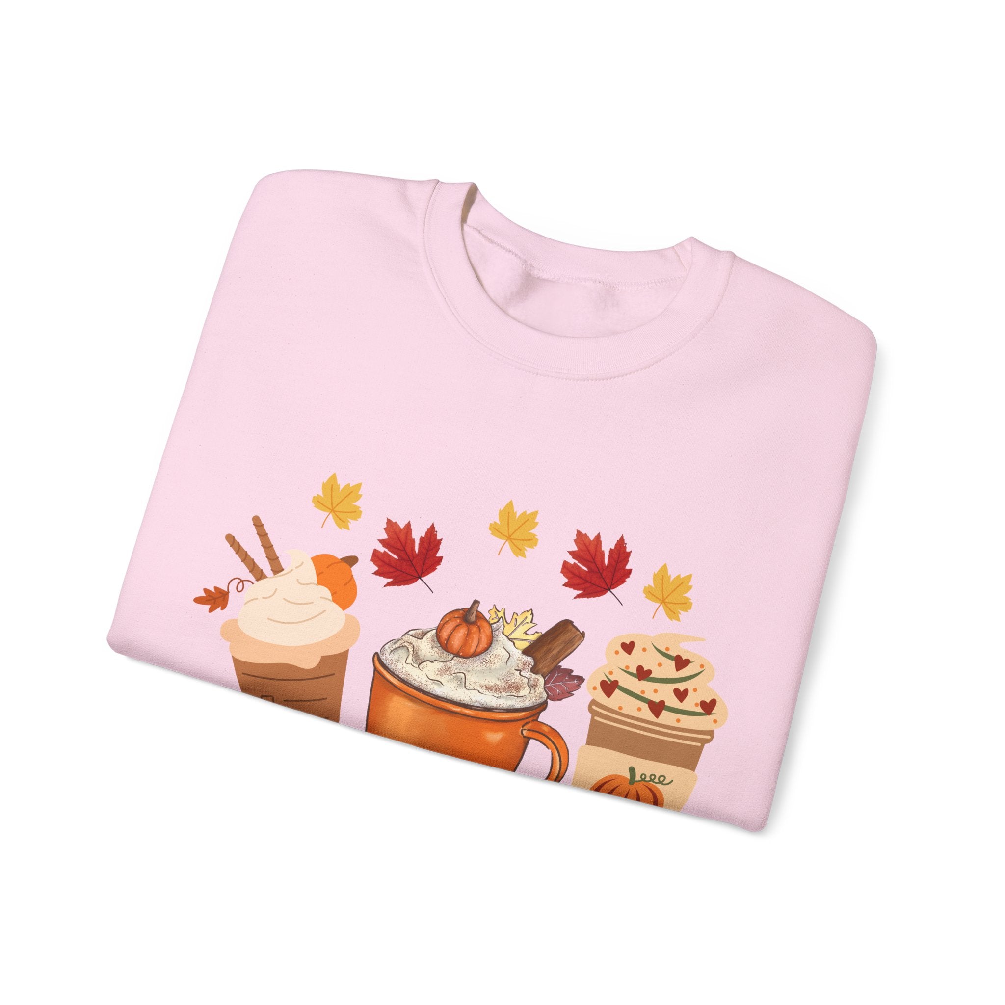 Autumn Vibes Sweatshirt, Cozy Crewneck for Fall, Pumpkin Spice Sweatshirt, Cute Gift for Thanksgiving, Warm Fashion Statement