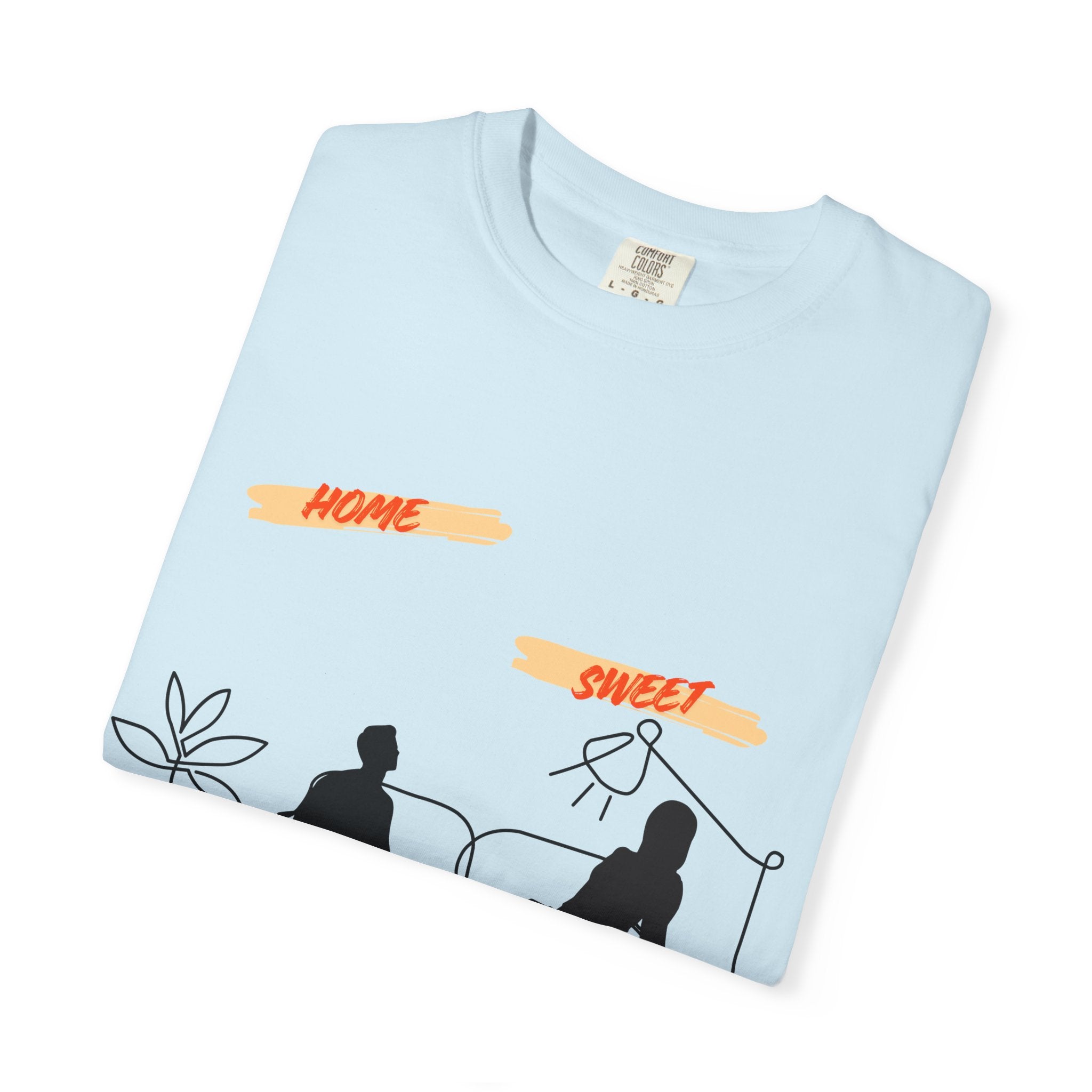 Home Sweet Dreams Unisex T-shirt, Cozy Gift, Casual Wear, Popular Home Theme, Graphic Tee for Dreamers, Gift for Housewarming