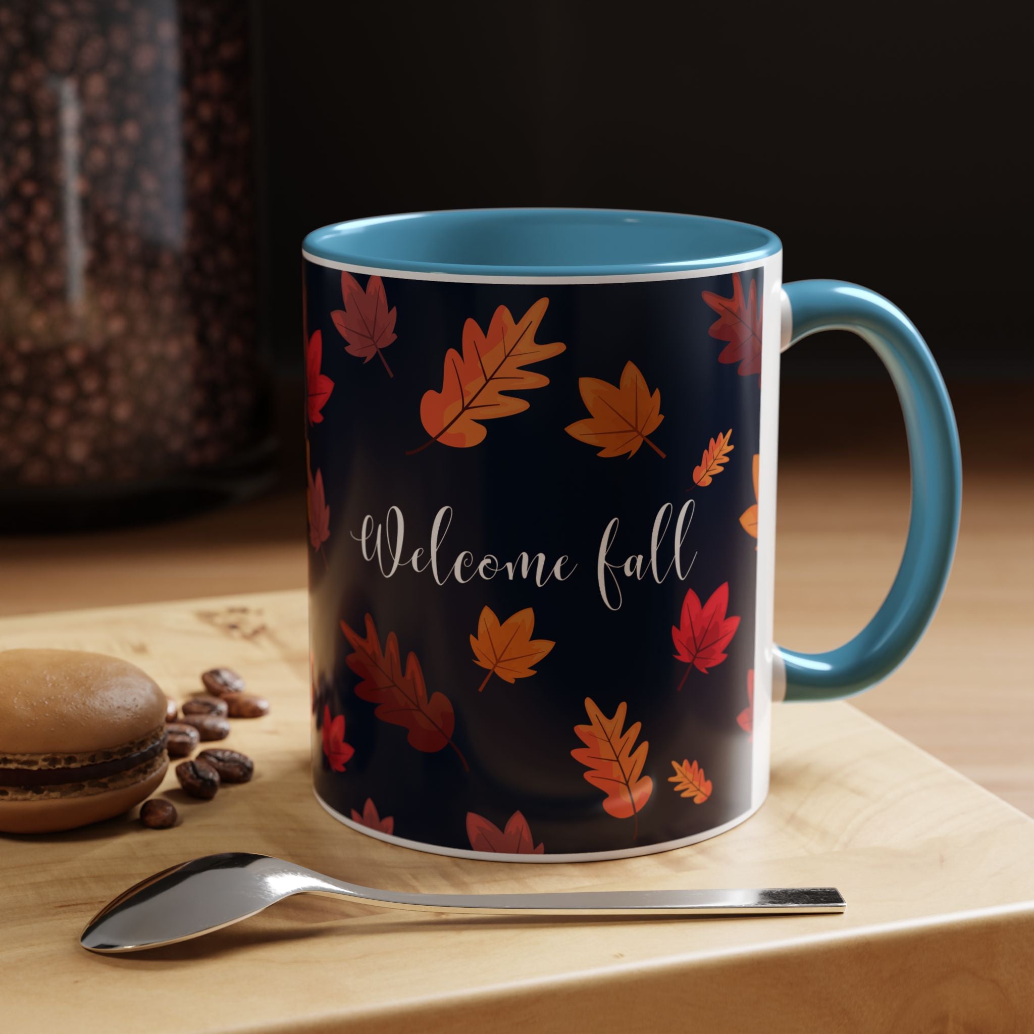 Welcome Fall Coffee Mug - Autumn Vibes, Seasonal Gift, Fall Decor, Hot Beverage Cup, Cozy Kitchenware