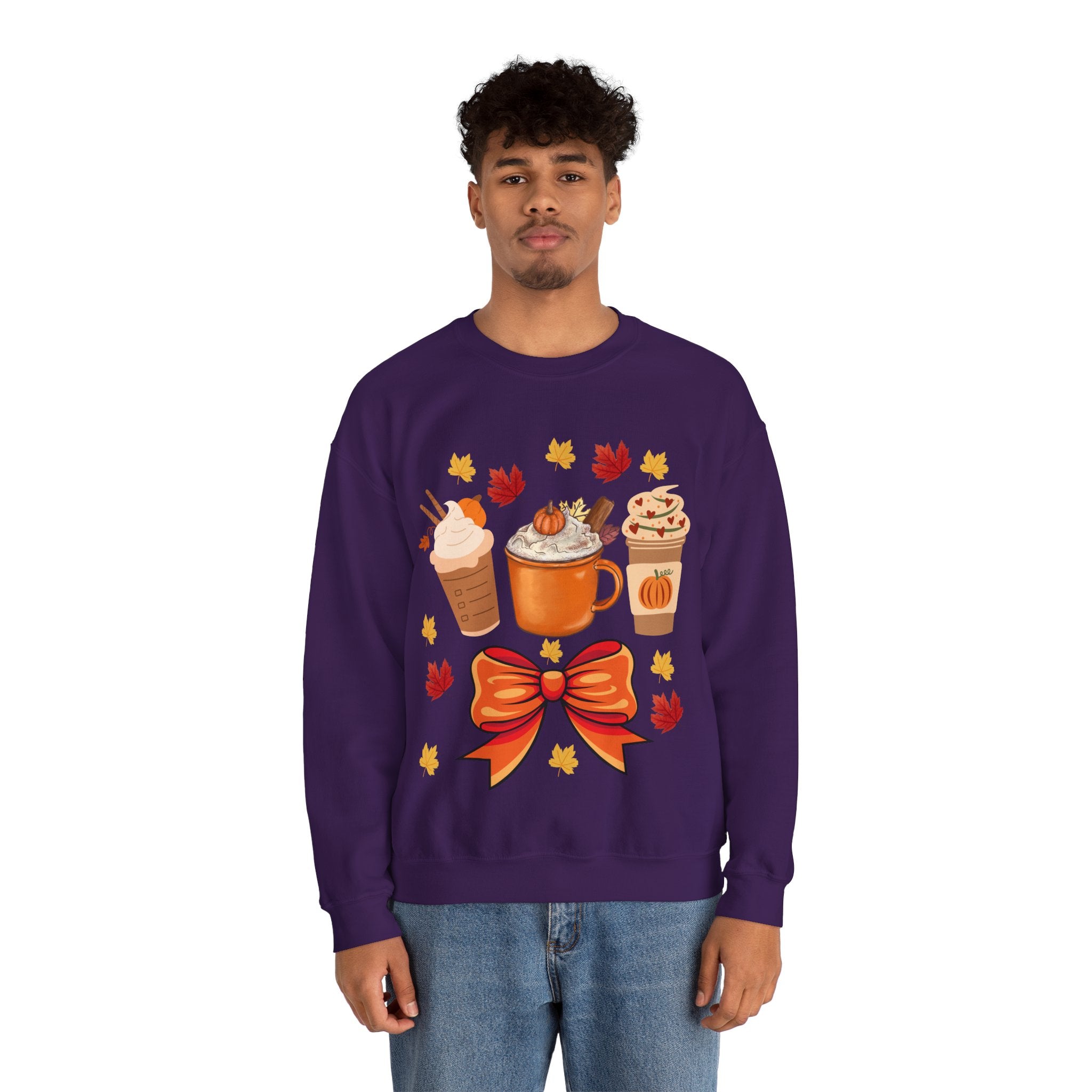 Fall Harvest Cozy Sweatshirt, Thanksgiving Gift, Pumpkin Spice, Autumn Vibes, Holiday Apparel, Cute Fall Sweater