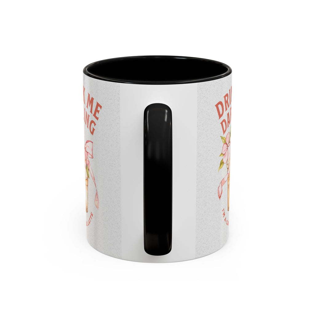 Darling Caramel Latte Coffee Mug - Fun Accent Design for Coffee Lovers