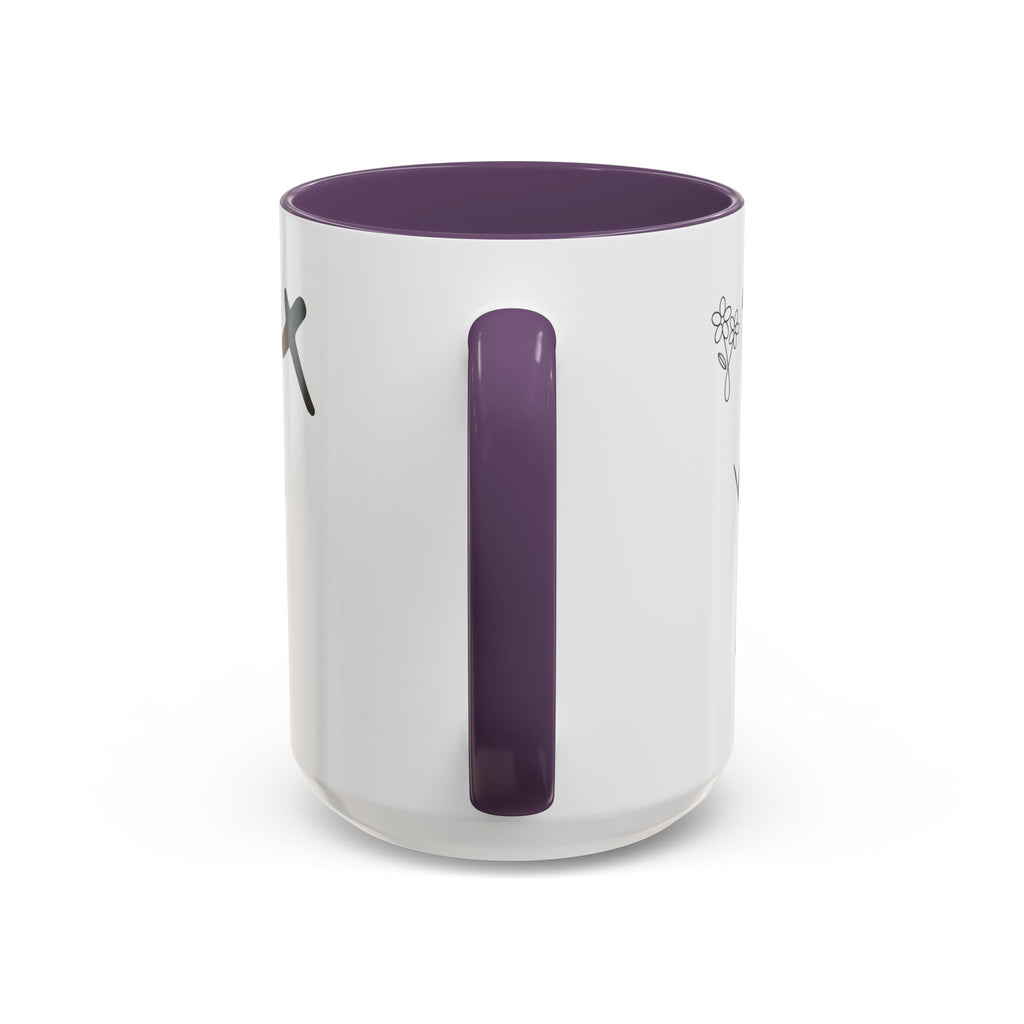 Christian Prayer Warrior Mug — "Guerrera de Oración y Hermana en Cristo" Accent Coffee Cup (11/15oz)
