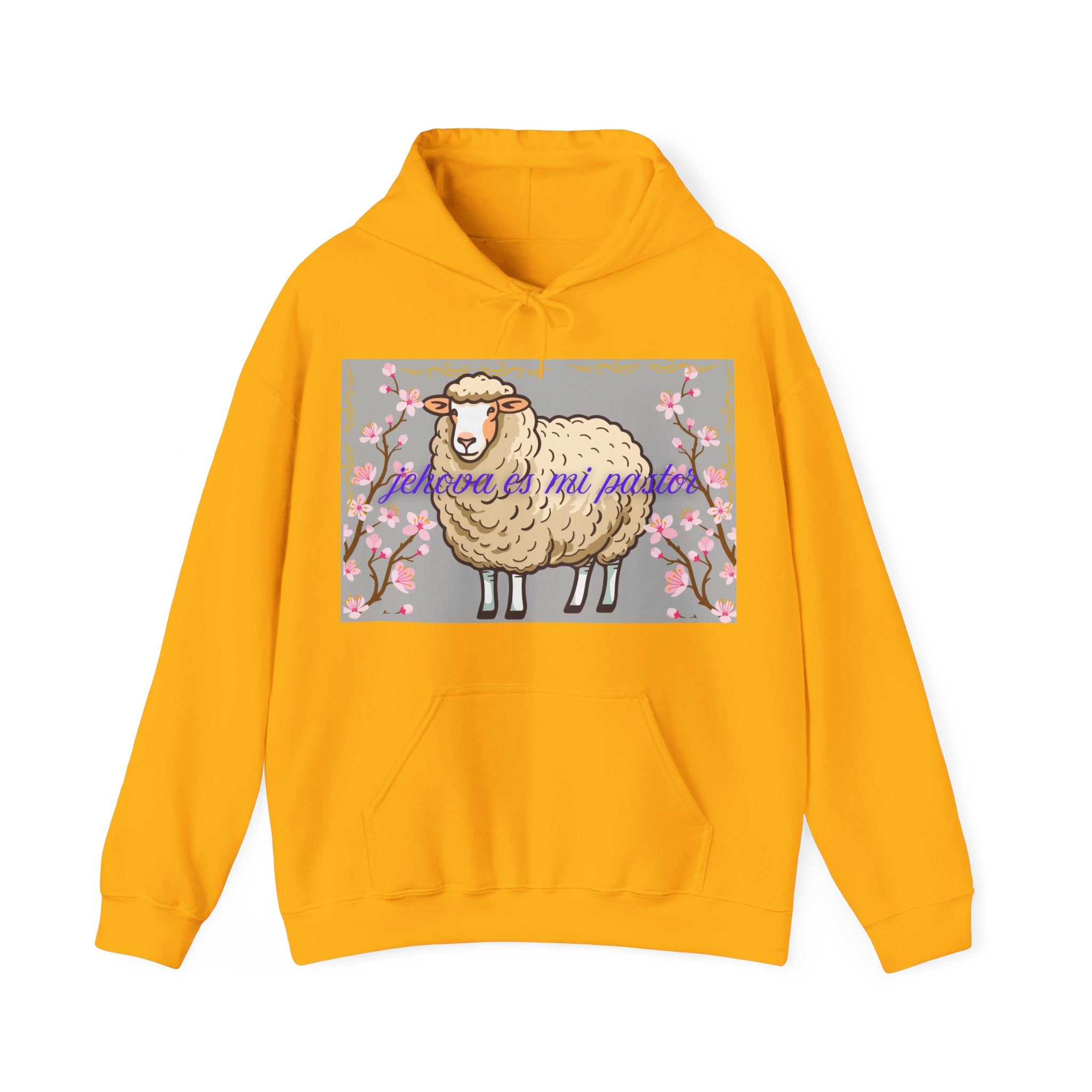Whimsical Sheep Hoodie - Cozy Unisex Sweatshirt, Cute Gift for Animal Lovers, Spring Fashion, Perfect for Easter, Casual Wear