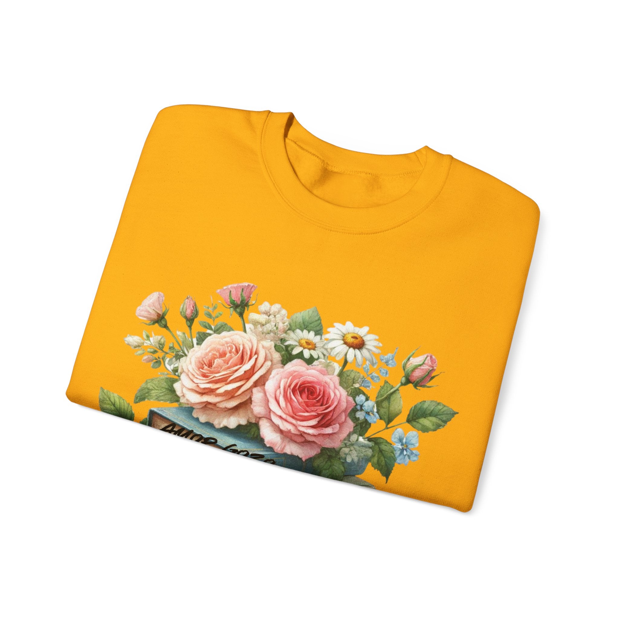Floral Book Lover Sweatshirt | Cozy Reading Gift for Bookworms, Vintage Floral Crewneck, Bookish Apparel, Perfect for Book Lovers, [...]