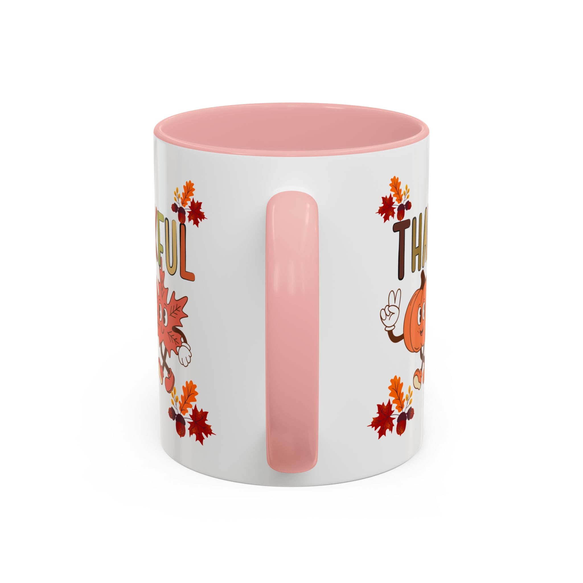 Gratitude Coffee Mug, Thankful Autumn Ceramic Cup, Thanksgiving Gift, Seasonal Drinkware, Fall Decor