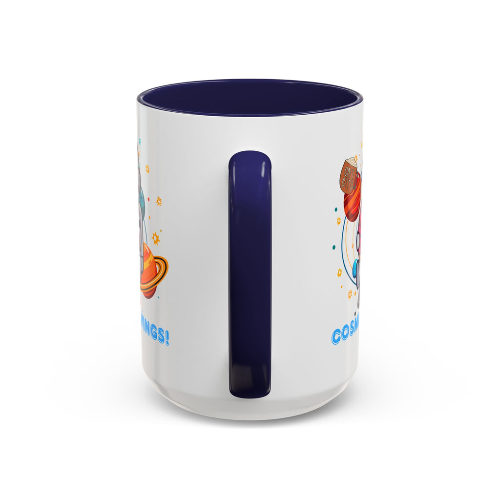 Cosmic Cravings Coffee Mug, Space-Themed Drinkware, Cute Astronaut Gift, Fun Kitchen Decor, Perfect for Space Lovers!