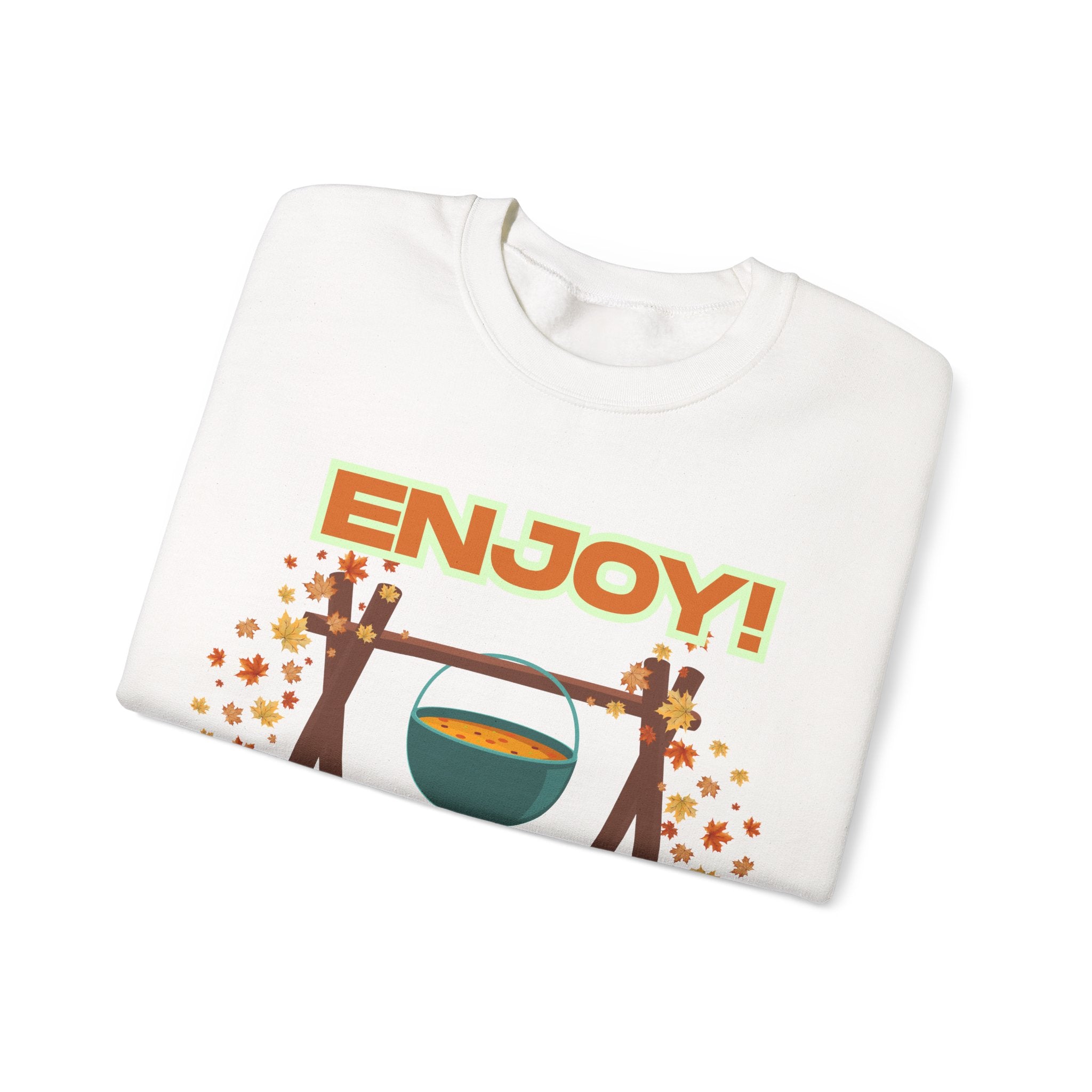 Cozy Campfire Sweatshirt, Fall Apparel, Autumn Outing Gear, Unisex Crewneck, Chill Vibes, Perfect for Bonfires, Thanksgiving