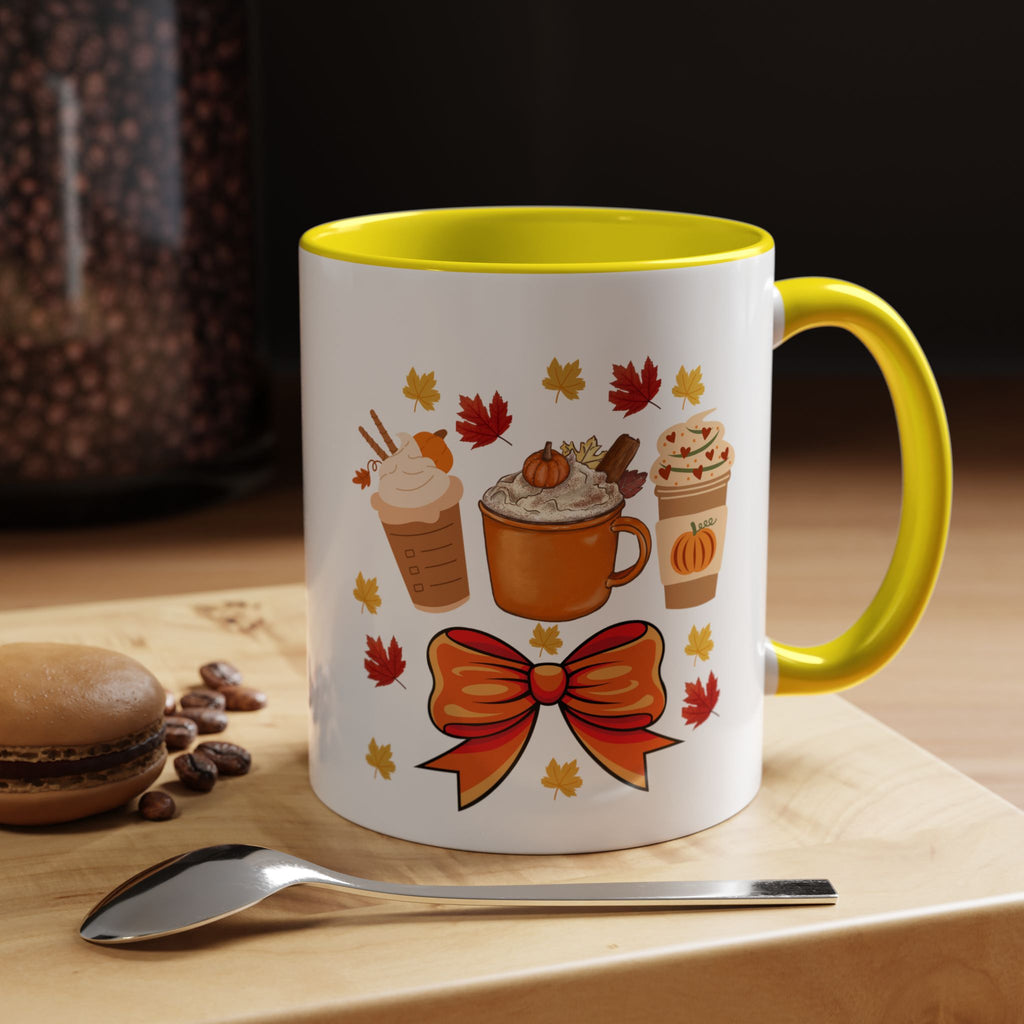Autumn Coffee Mug, Fall Decor, Pumpkin Spice Gift, Cozy Coffee Cup, Seasonal Kitchenware