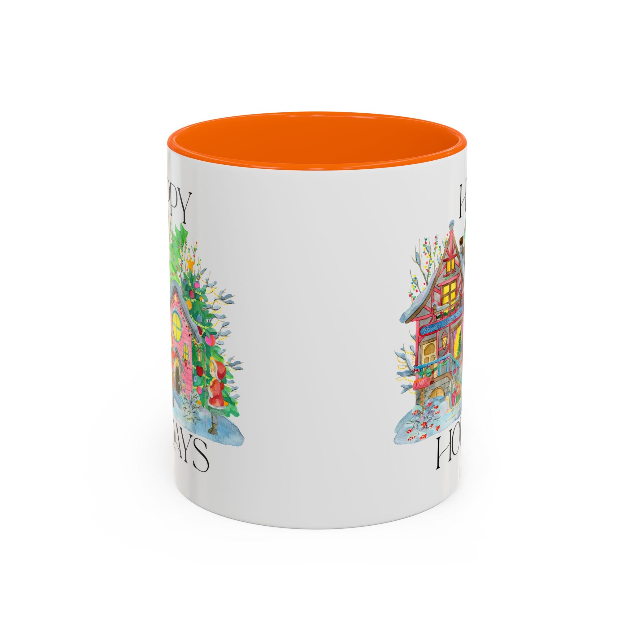 Festive Holiday Coffee Mug - Perfect Gift for Christmas, Winter Decor, Cozy Home Vibe, Holiday Gatherings, Cheerful Sips