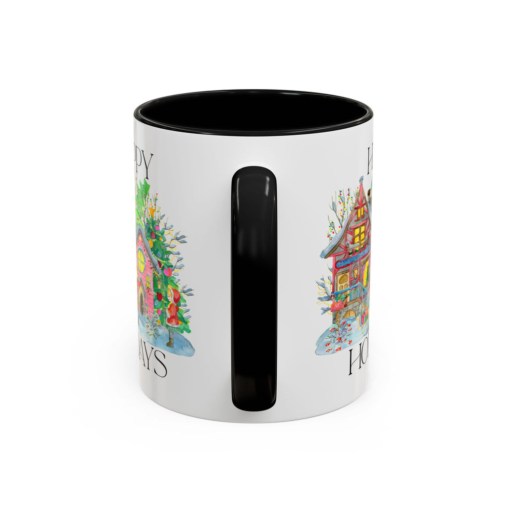 Festive Holiday Coffee Mug - Perfect Gift for Christmas, Winter Decor, Cozy Home Vibe, Holiday Gatherings, Cheerful Sips
