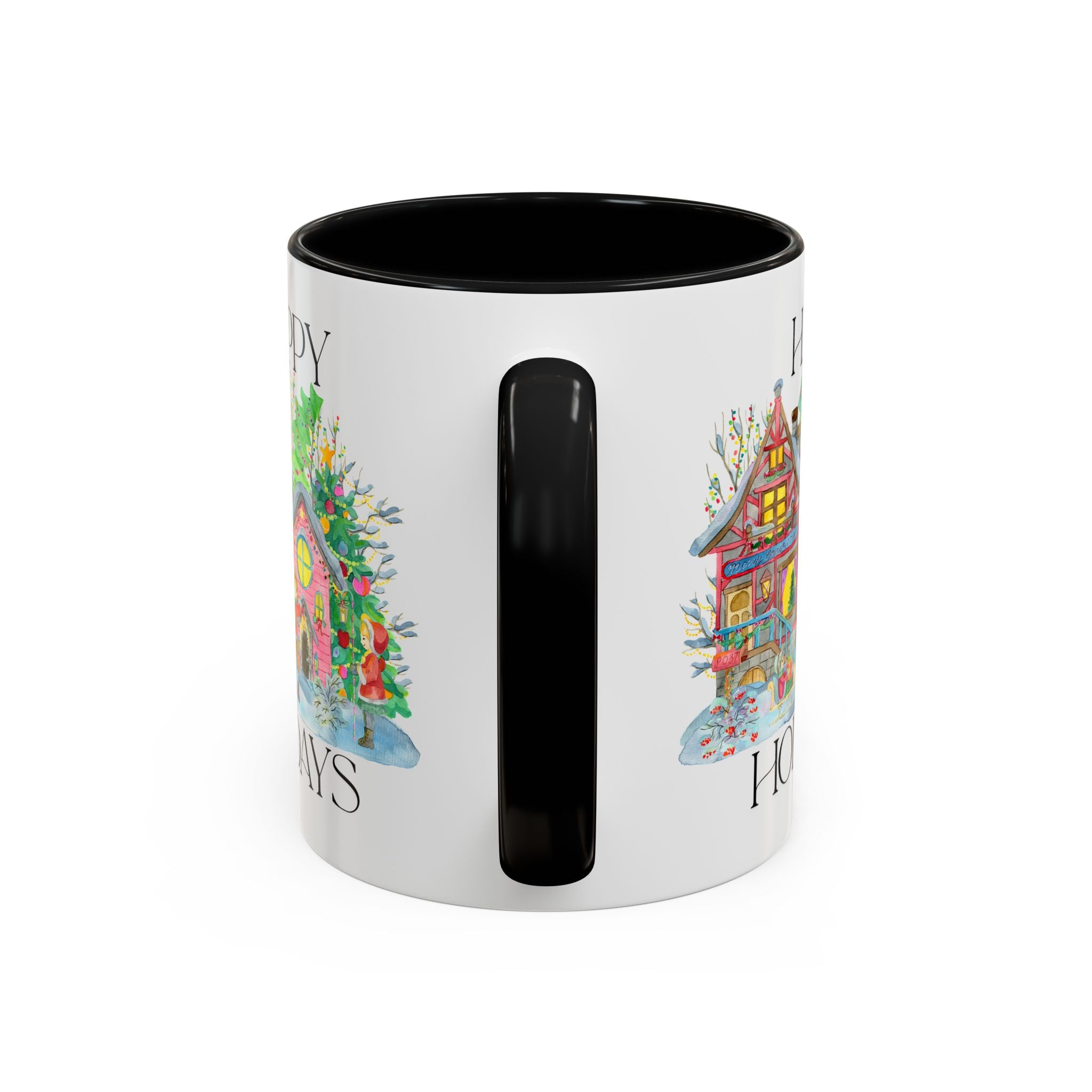 Festive Holiday Coffee Mug - Perfect Gift for Christmas, Winter Decor, Cozy Home Vibe, Holiday Gatherings, Cheerful Sips