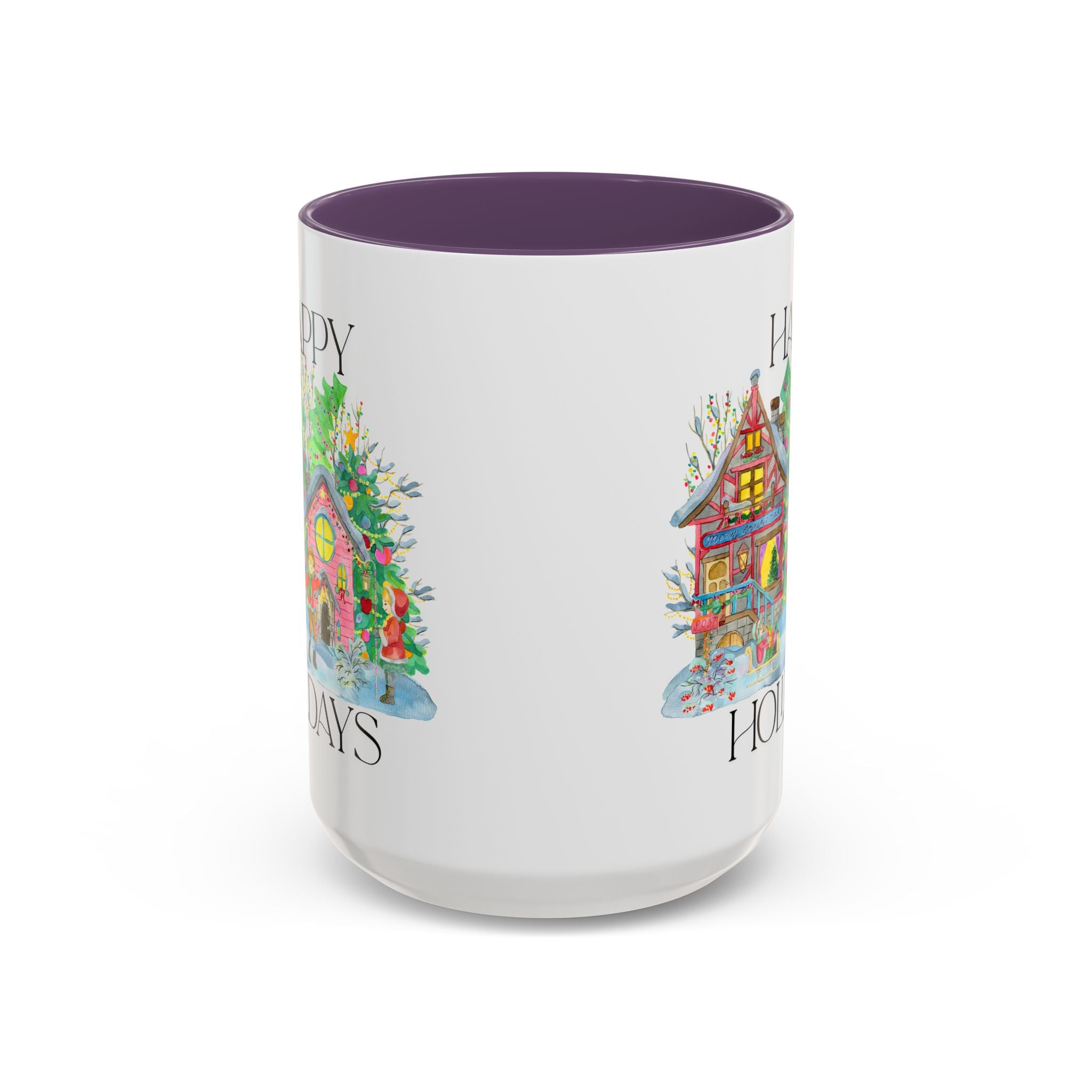 Festive Holiday Coffee Mug - Perfect Gift for Christmas, Winter Decor, Cozy Home Vibe, Holiday Gatherings, Cheerful Sips