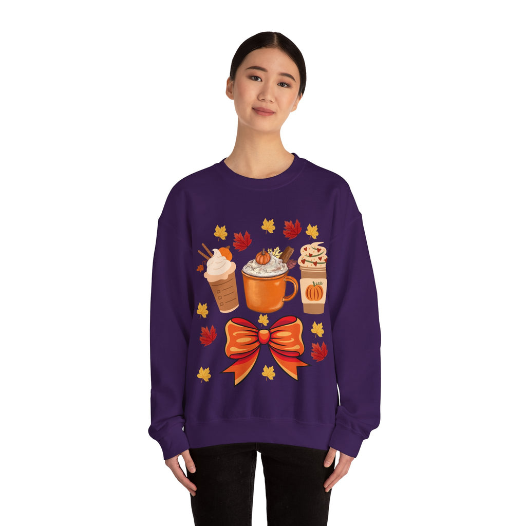 Fall Harvest Cozy Sweatshirt, Thanksgiving Gift, Pumpkin Spice, Autumn Vibes, Holiday Apparel, Cute Fall Sweater