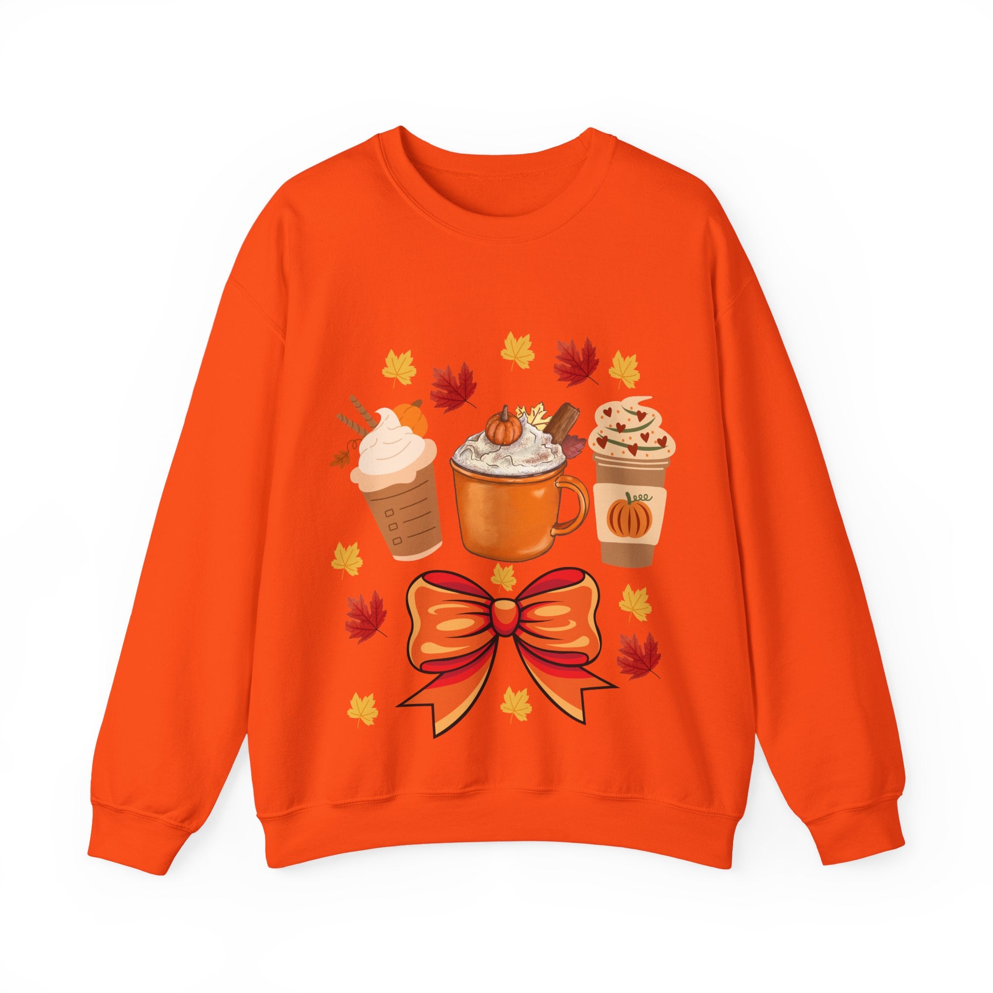 Autumn Vibes Sweatshirt, Cozy Crewneck for Fall, Pumpkin Spice Sweatshirt, Cute Gift for Thanksgiving, Warm Fashion Statement