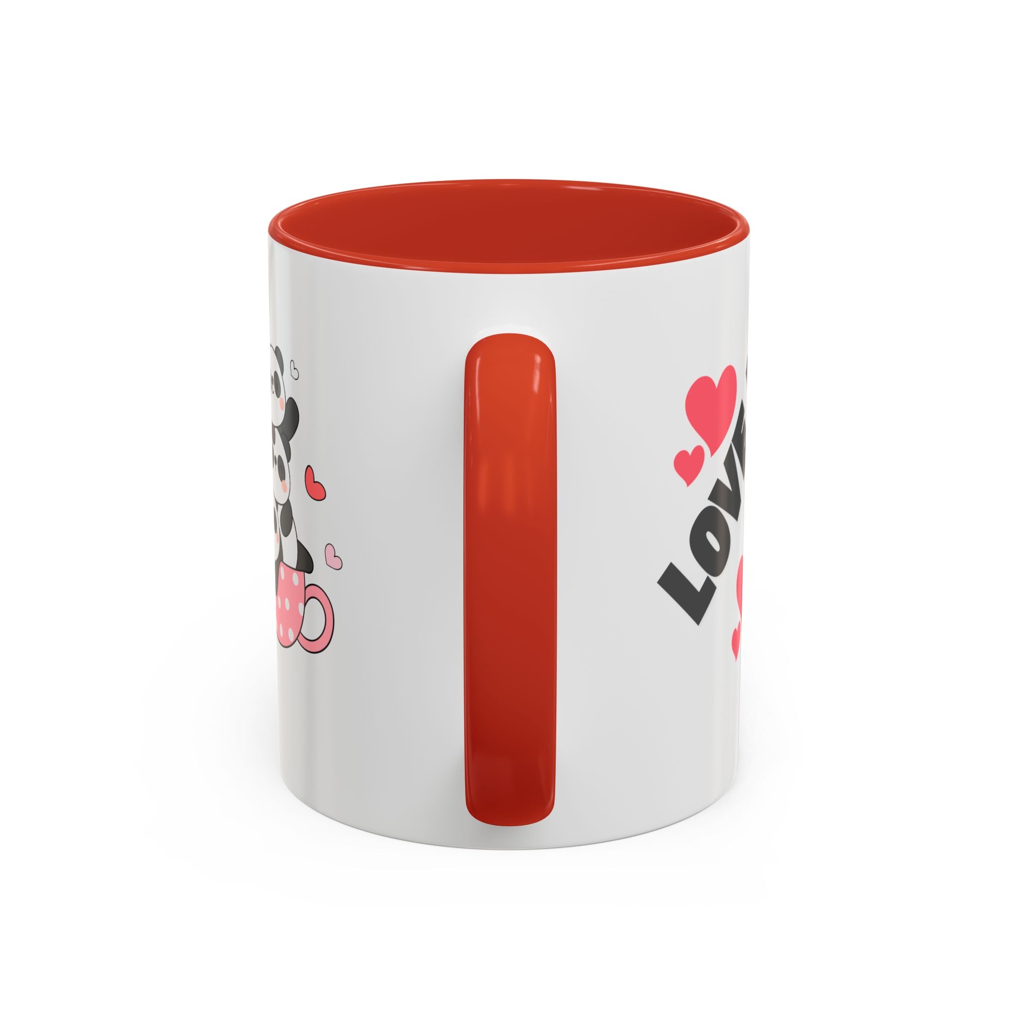 Adorable Panda Love Coffee Mug - Perfect Gift for Couples, Birthdays, Valentine's Day, Cute Kitchen Decor