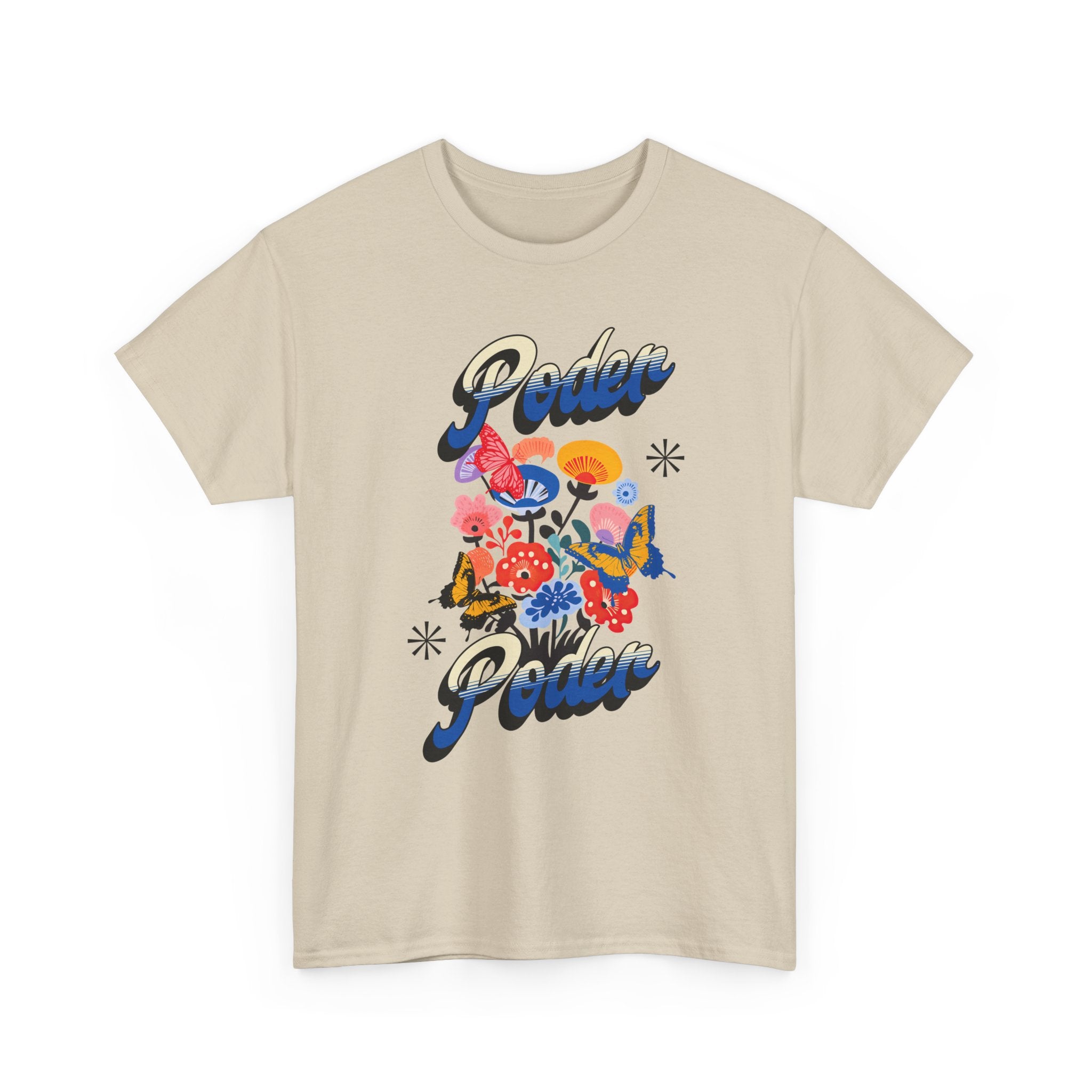 Floral Retro Unisex Cotton Tee, Vintage Floral T-Shirt, Casual Wear, Gift for Garden Lovers, Summer Fashion