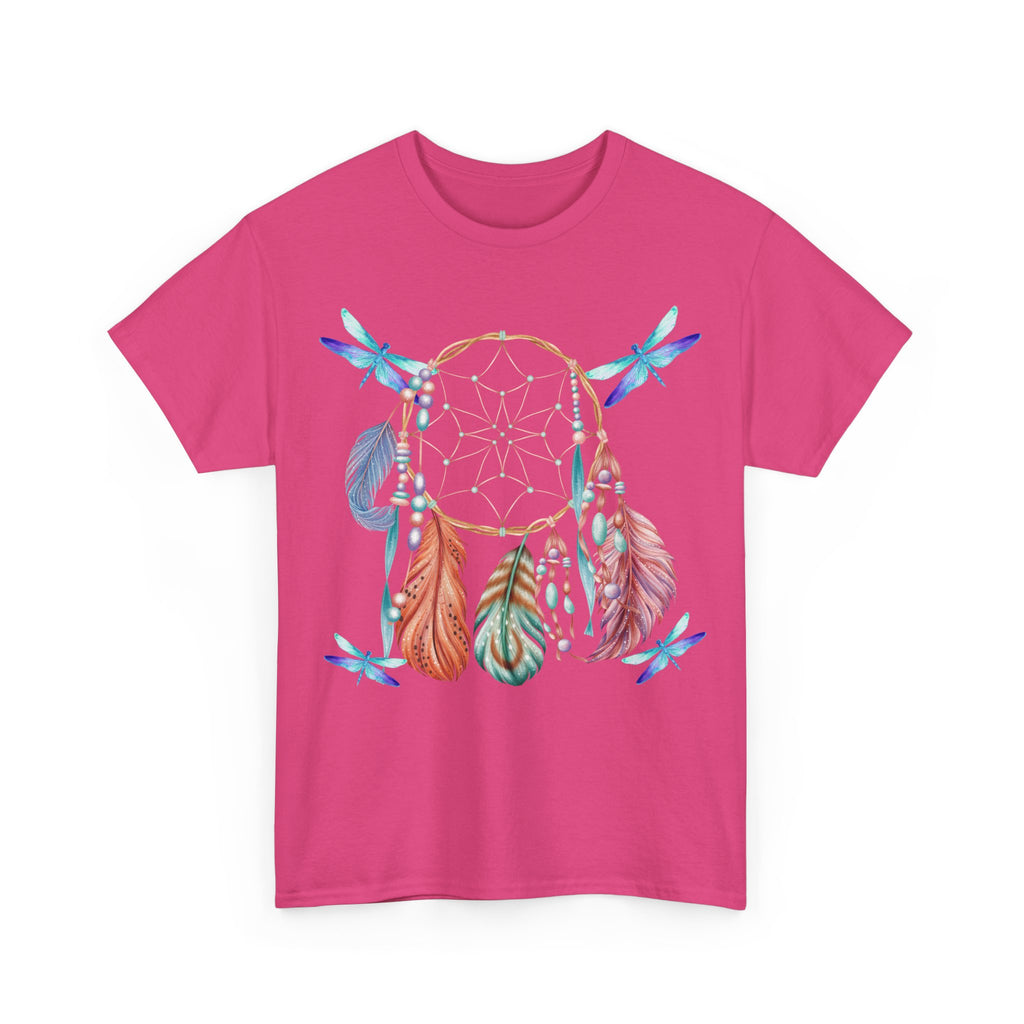 Dreamcatcher Feather T-Shirt — Boho Tribal Feather Graphic Tee