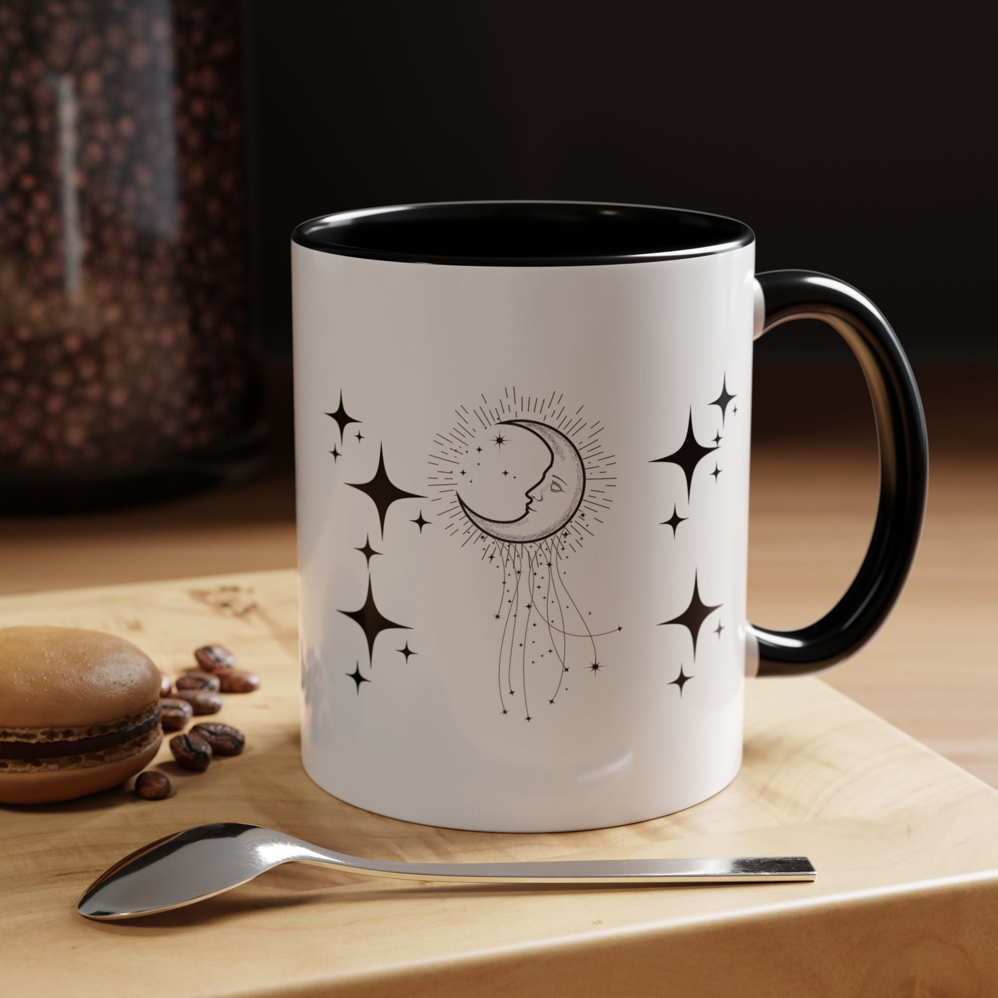 Celestial Dreamer Coffee Mug - Inspirational Gift, Moon and Star Design, Cosmic Vibe, Perfect for Home, Office, Astrophysics Lovers, [...]
