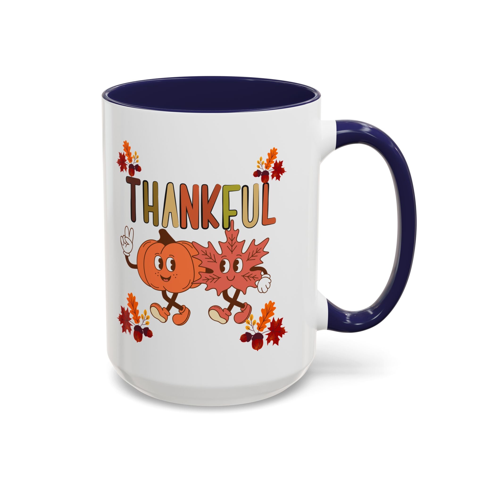 Gratitude Coffee Mug, Thankful Autumn Ceramic Cup, Thanksgiving Gift, Seasonal Drinkware, Fall Decor