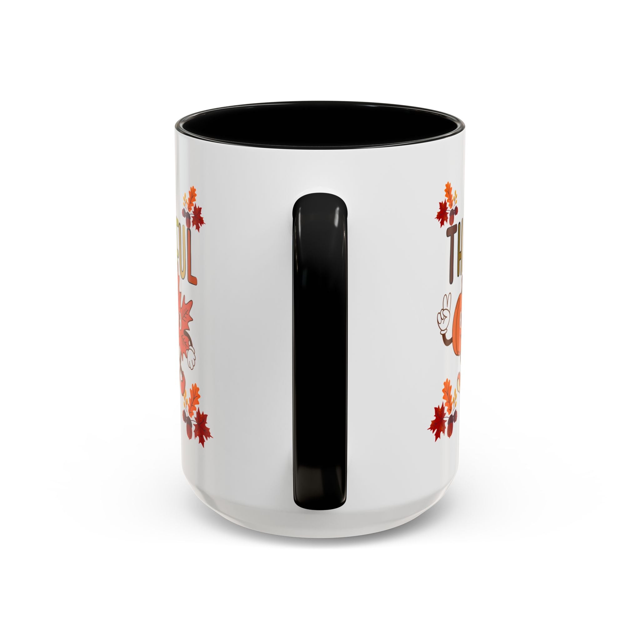 Gratitude Coffee Mug, Thankful Autumn Ceramic Cup, Thanksgiving Gift, Seasonal Drinkware, Fall Decor