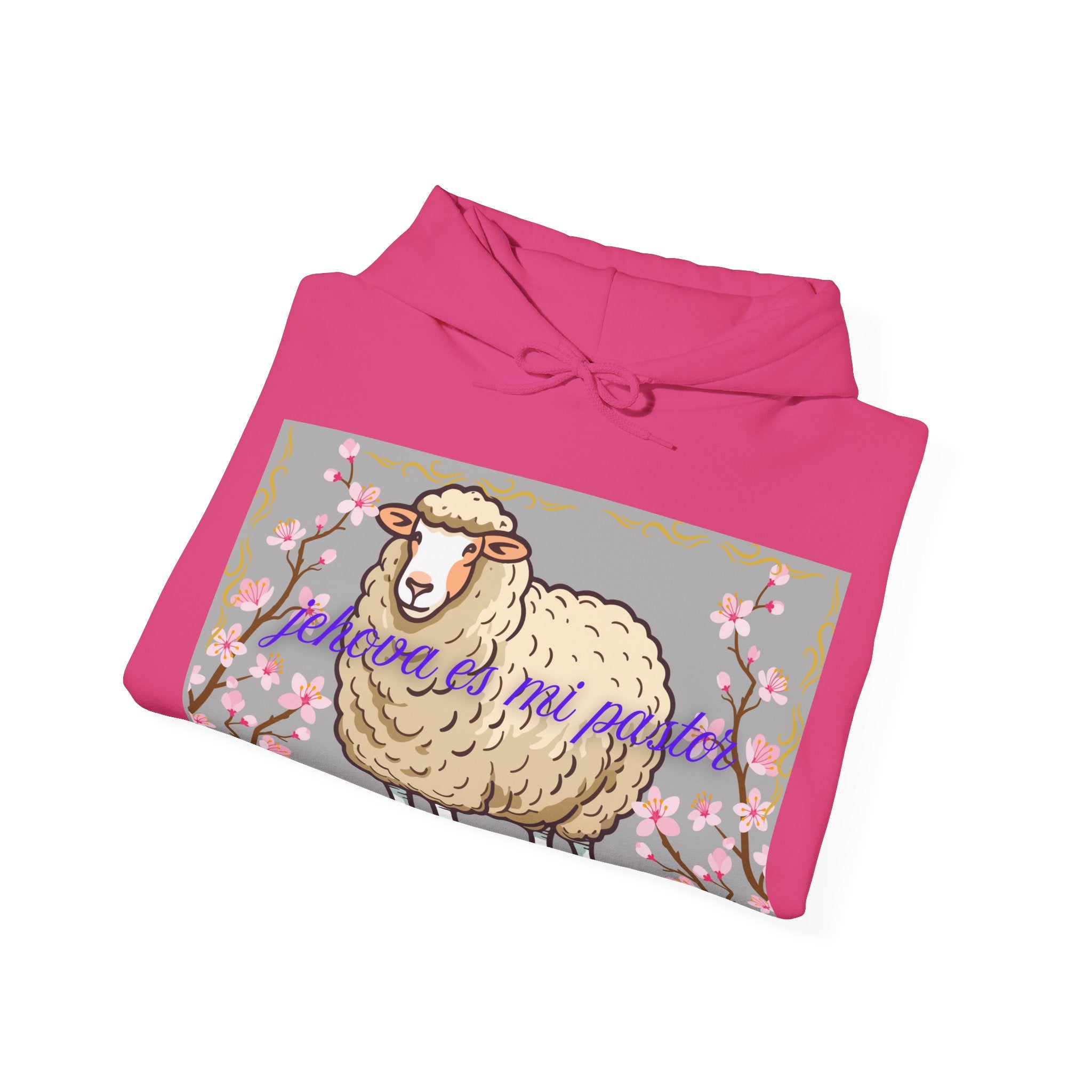 Whimsical Sheep Hoodie - Cozy Unisex Sweatshirt, Cute Gift for Animal Lovers, Spring Fashion, Perfect for Easter, Casual Wear