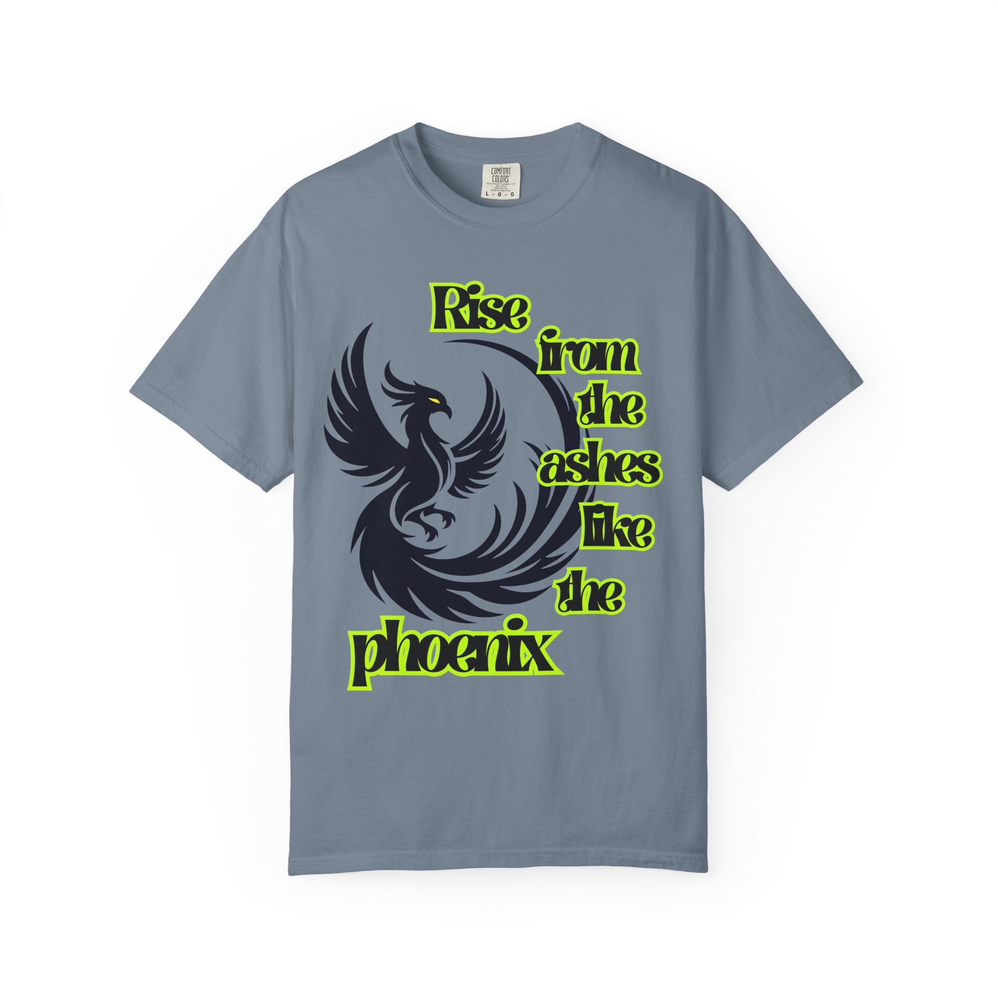 Phoenix Graphic Unisex T-shirt - Empowering 'Rise from the ashes like the phoenix' Design, Casual Wear, Gift for Resilience, [...]