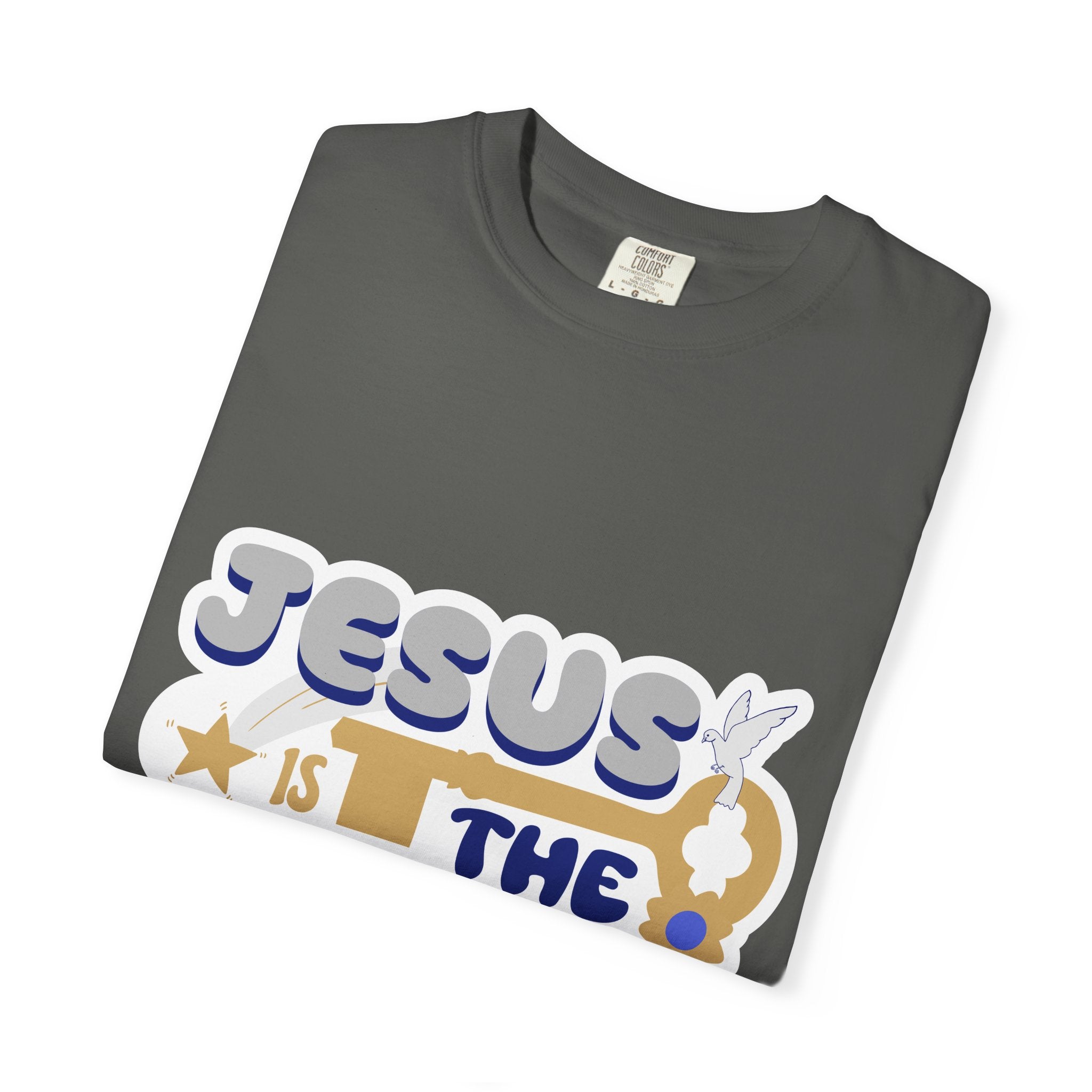 Jesus Is The King T-Shirt — Retro Christian Faith Tee