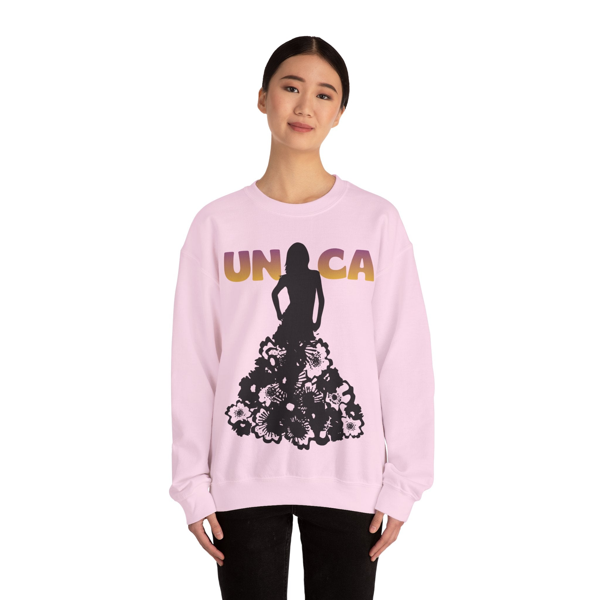 Unica Floral Silhouette Sweatshirt