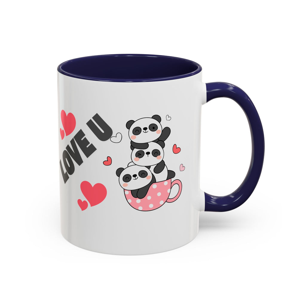 Adorable Panda Love Coffee Mug - Perfect Gift for Couples, Birthdays, Valentine's Day, Cute Kitchen Decor