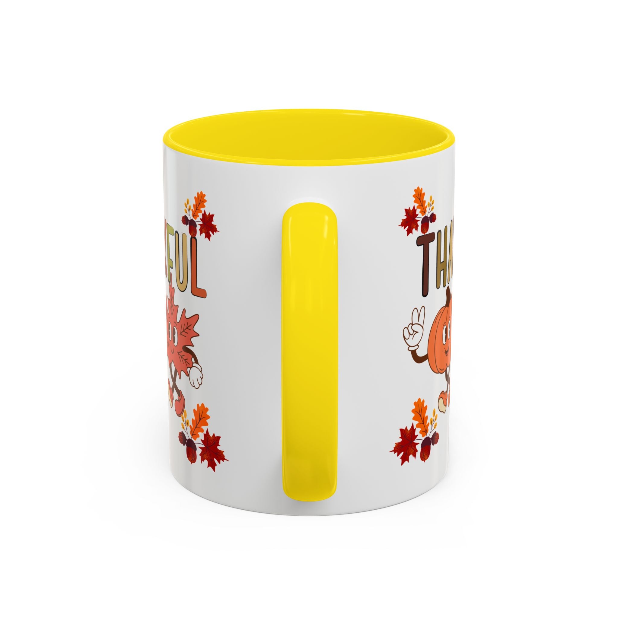 Gratitude Coffee Mug, Thankful Autumn Ceramic Cup, Thanksgiving Gift, Seasonal Drinkware, Fall Decor
