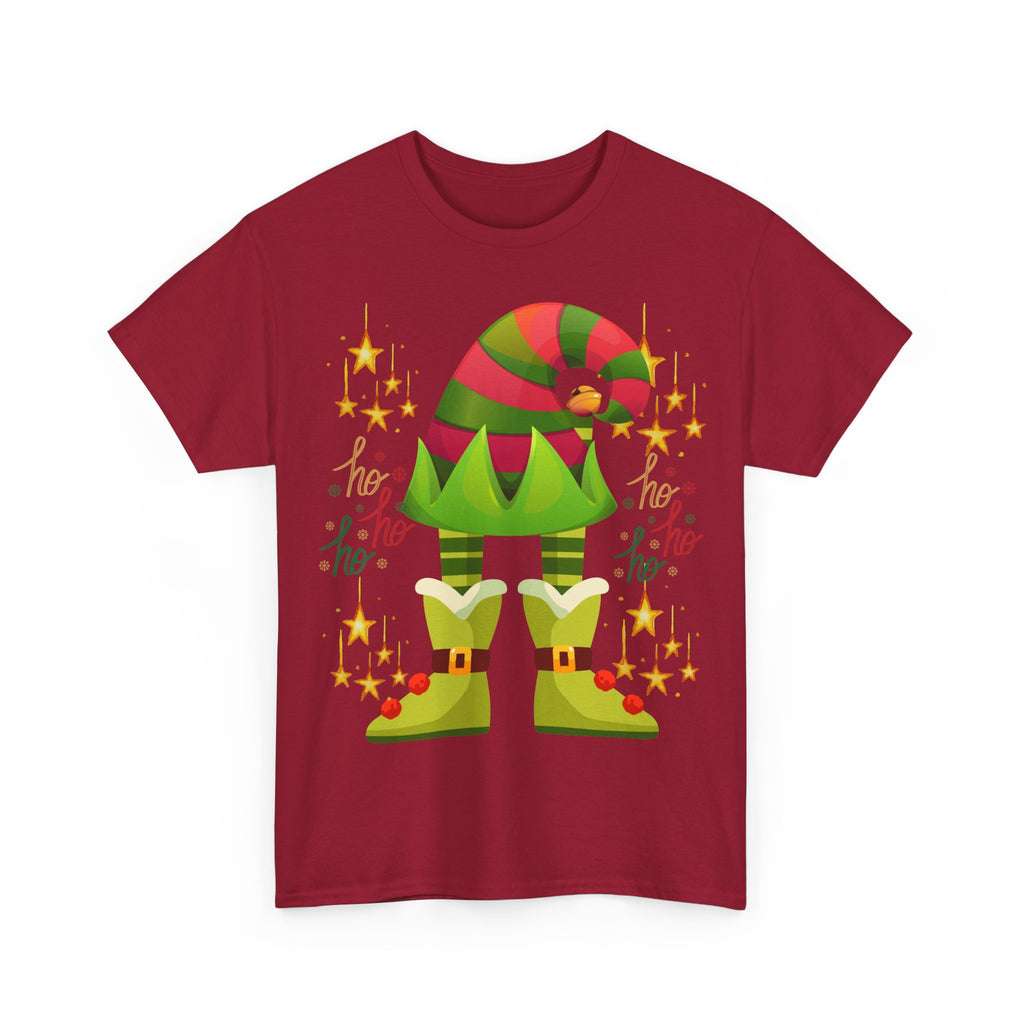 Elf Legs T-Shirt — Cute Christmas 'Ho Ho Ho' Holiday Tee
