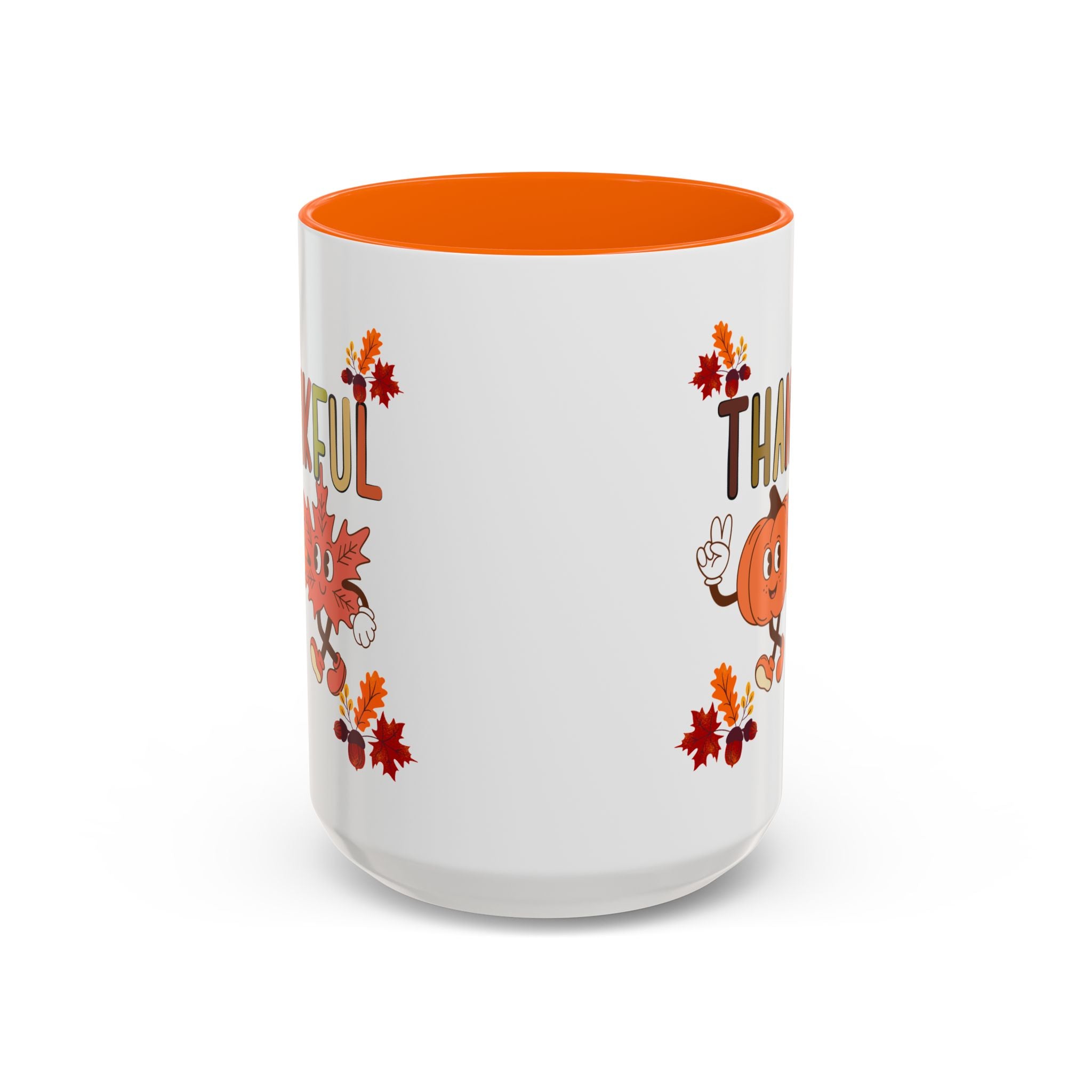 Gratitude Coffee Mug, Thankful Autumn Ceramic Cup, Thanksgiving Gift, Seasonal Drinkware, Fall Decor