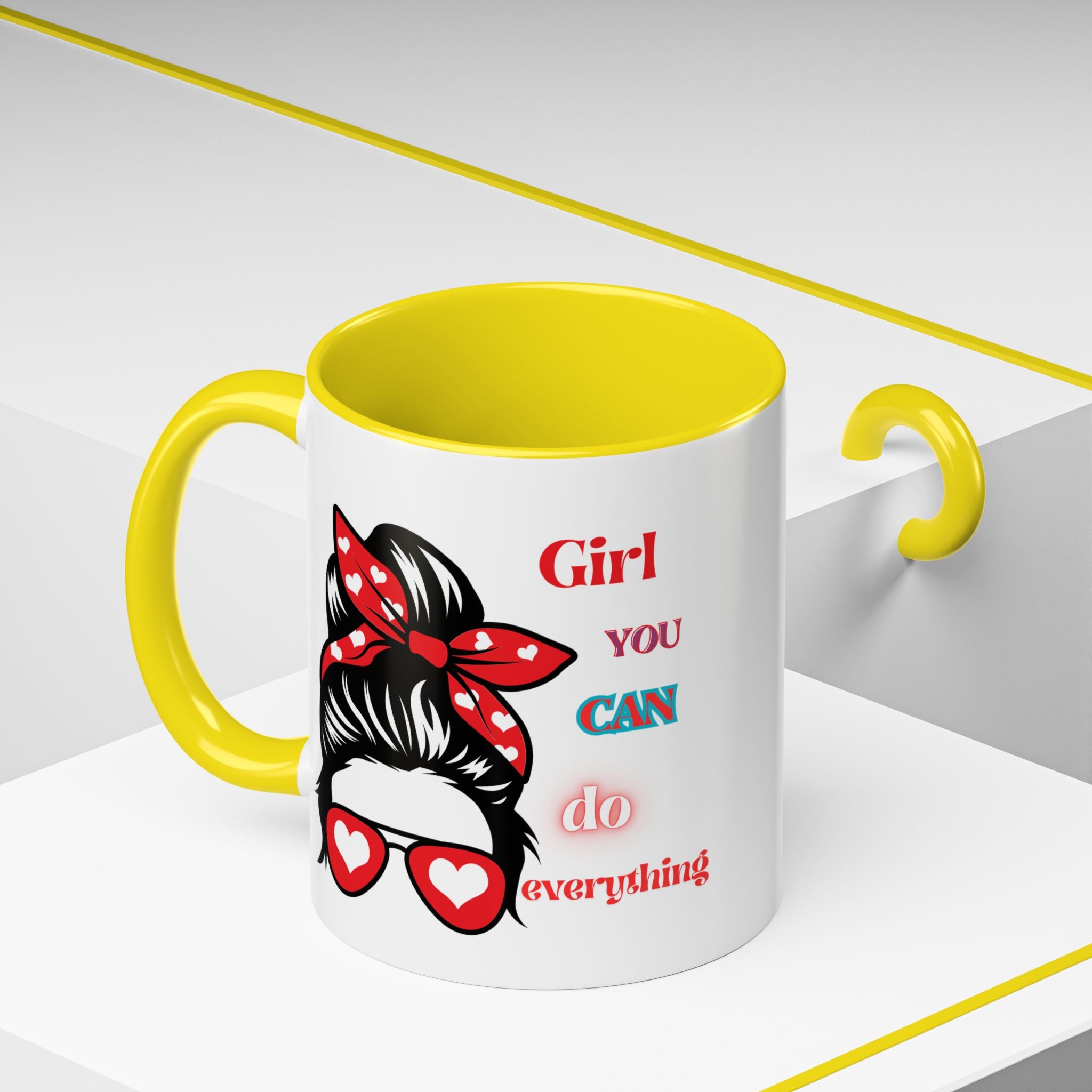 Empowering Vintage Coffee Mug, Inspirational Mug for Women, Gift for Her, Motivational Drinkware, 11oz and 15oz