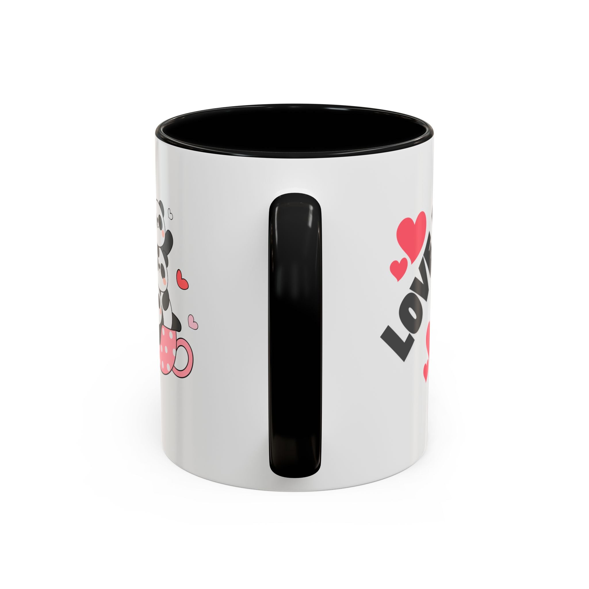 Adorable Panda Love Coffee Mug - Perfect Gift for Couples, Birthdays, Valentine's Day, Cute Kitchen Decor