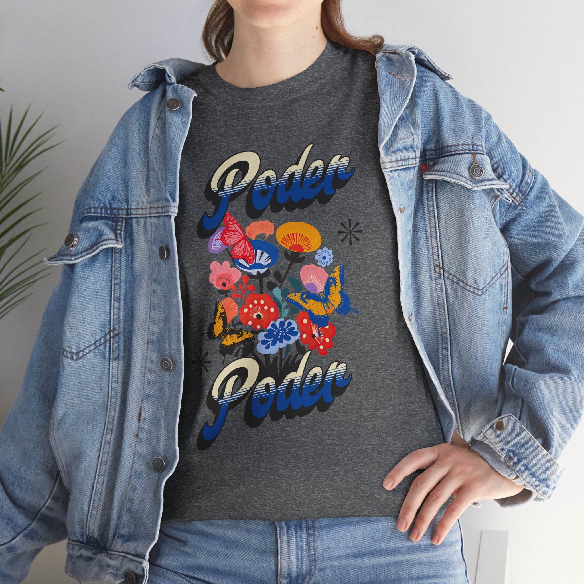 Floral Retro Unisex Cotton Tee, Vintage Floral T-Shirt, Casual Wear, Gift for Garden Lovers, Summer Fashion