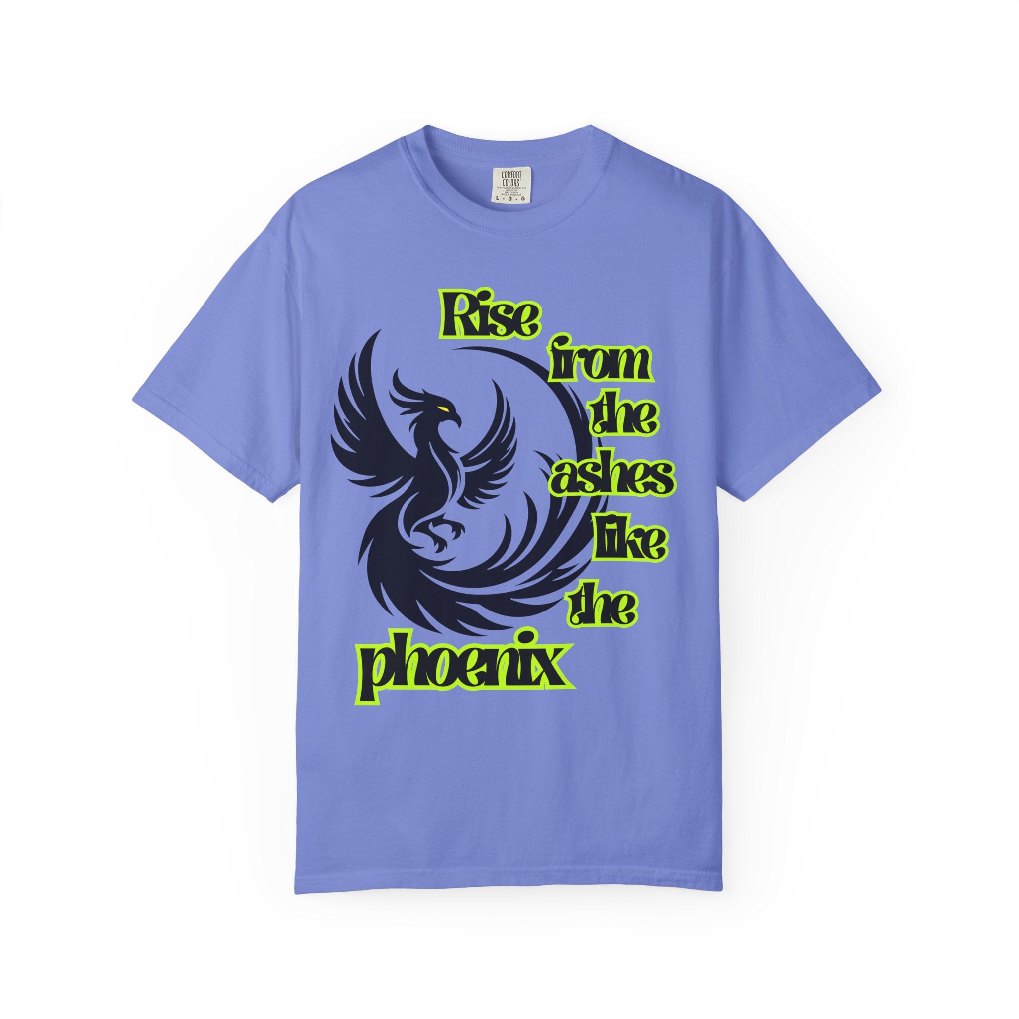Phoenix Graphic Unisex T-shirt - Empowering 'Rise from the ashes like the phoenix' Design, Casual Wear, Gift for Resilience, [...]
