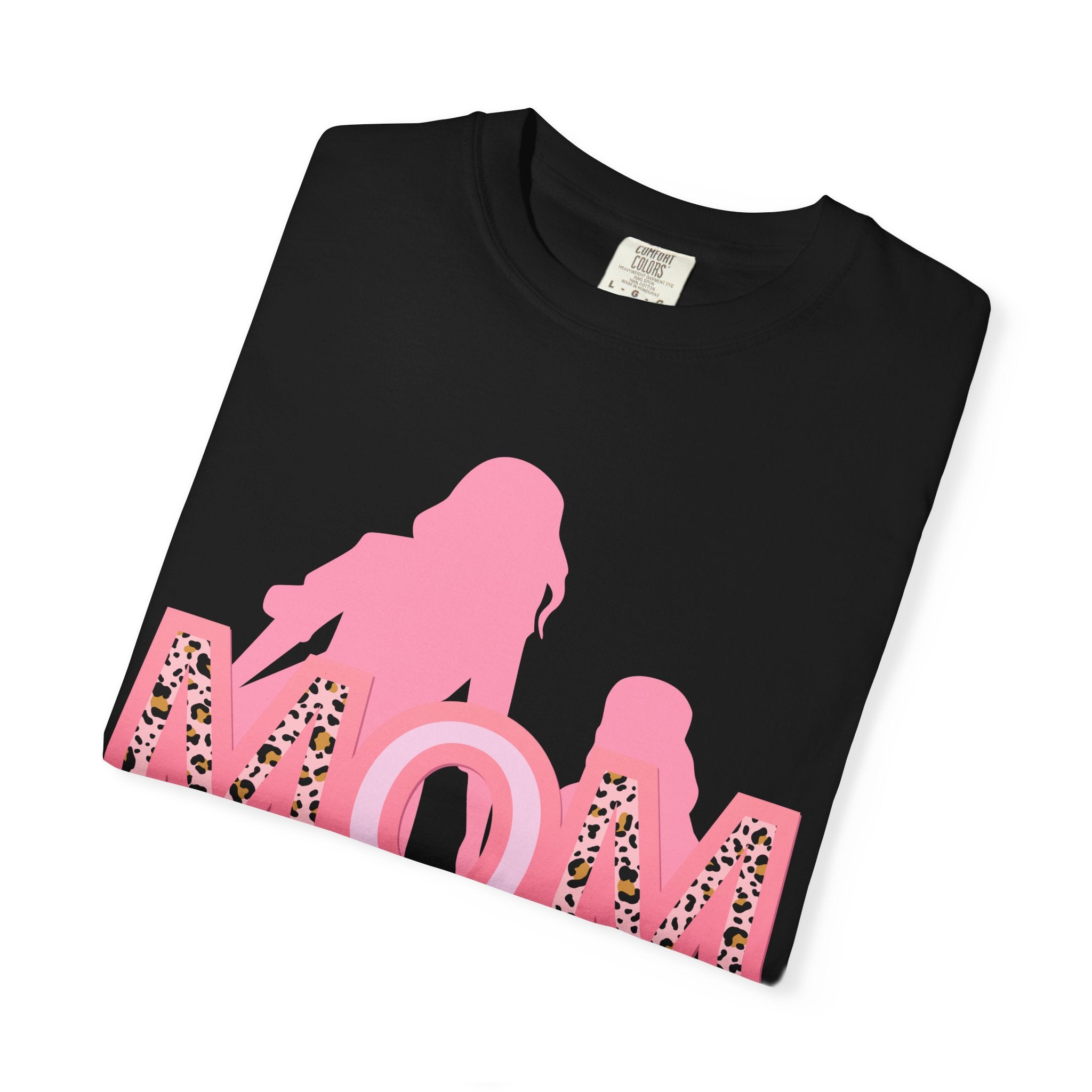 Mom & Me Garment-Dyed T-shirt, Cute Matching Tees, Mother's Day Gift, Family Outing Shirt, Mommy Daughter Outfit, Trendy Casual Wear