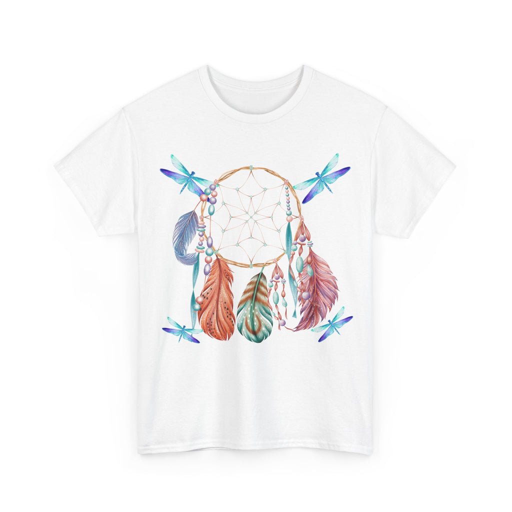 Dreamcatcher Feather T-Shirt — Boho Tribal Feather Graphic Tee