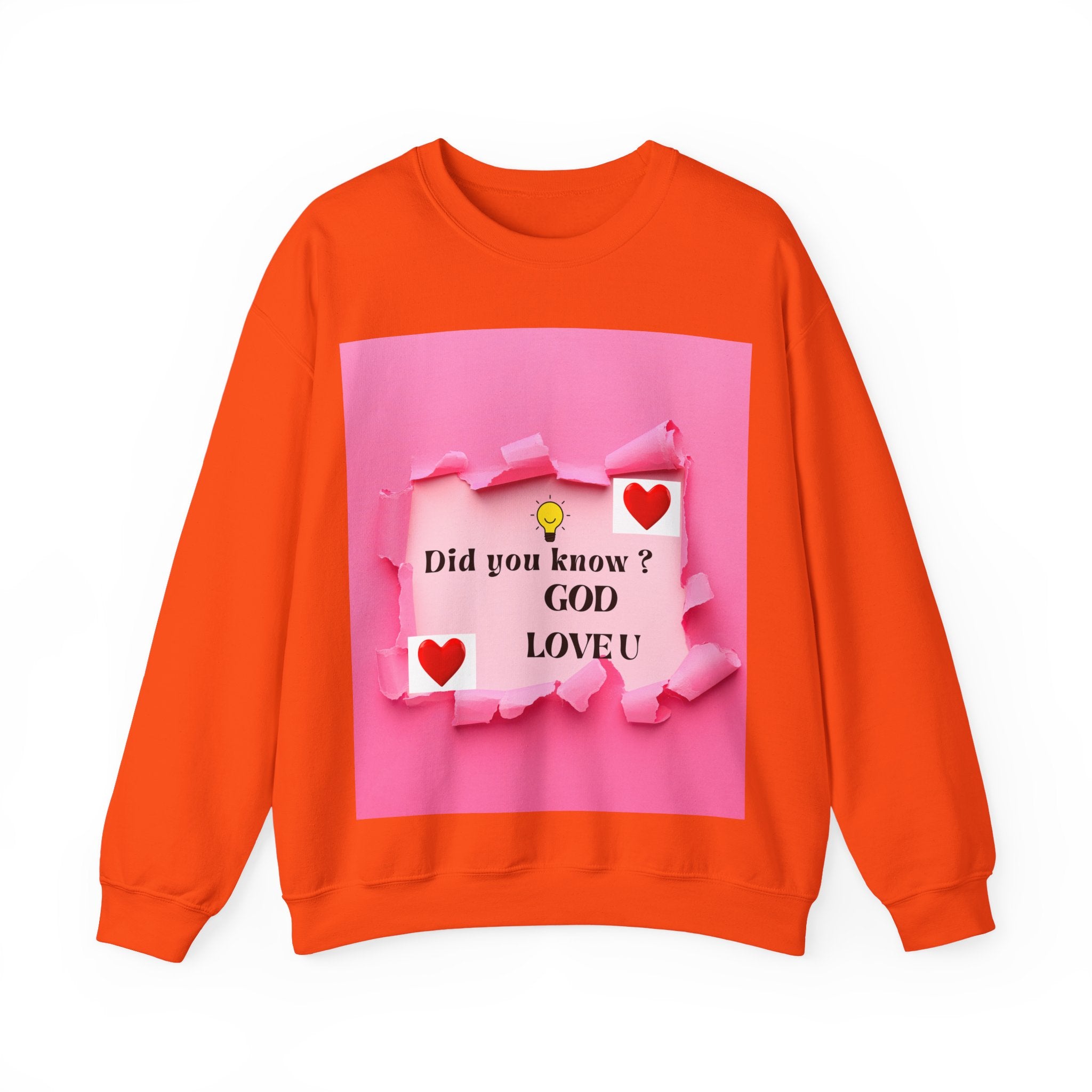 Cute Love Message Crewneck Sweatshirt, Cozy Gift for Her, Valentine's Day, Inspirational Sweater, Comfortable Everyday Wear