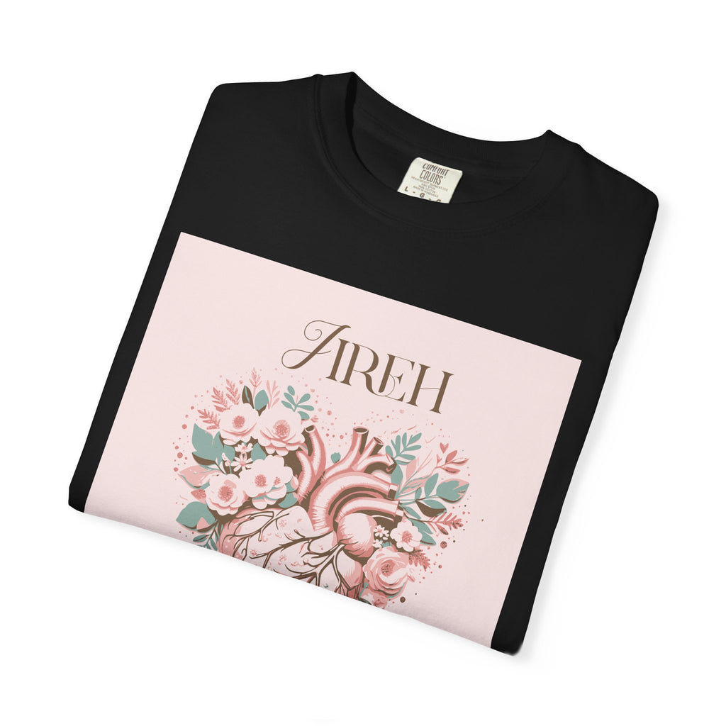 You Are Enough Floral Heart T-Shirt