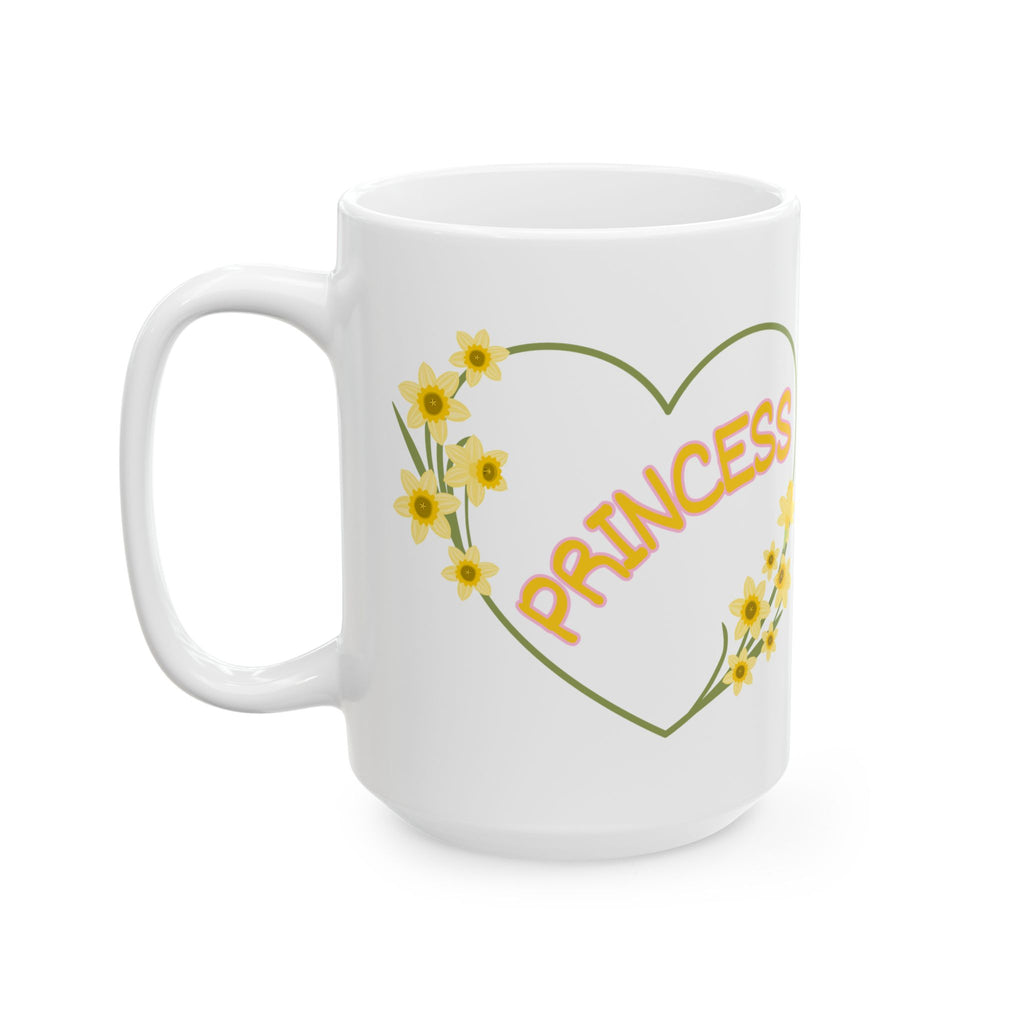 Success Floral Ceramic Mug – "Process Over Perfection" Inspirational Coffee Cup (11oz, 15oz)