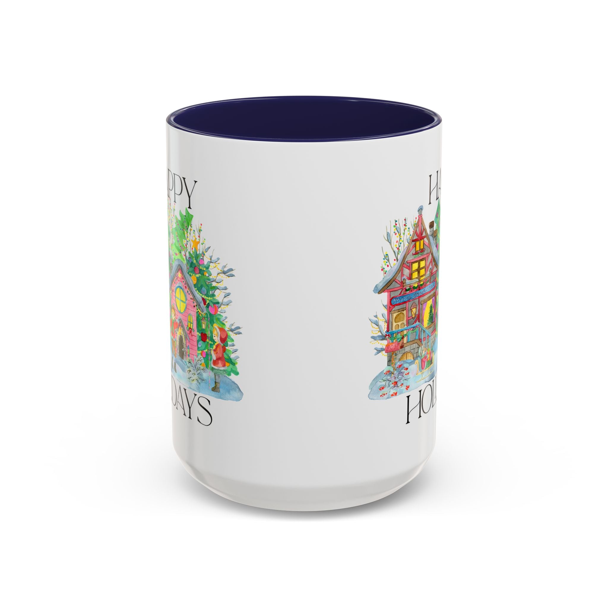 Festive Holiday Coffee Mug - Perfect Gift for Christmas, Winter Decor, Cozy Home Vibe, Holiday Gatherings, Cheerful Sips